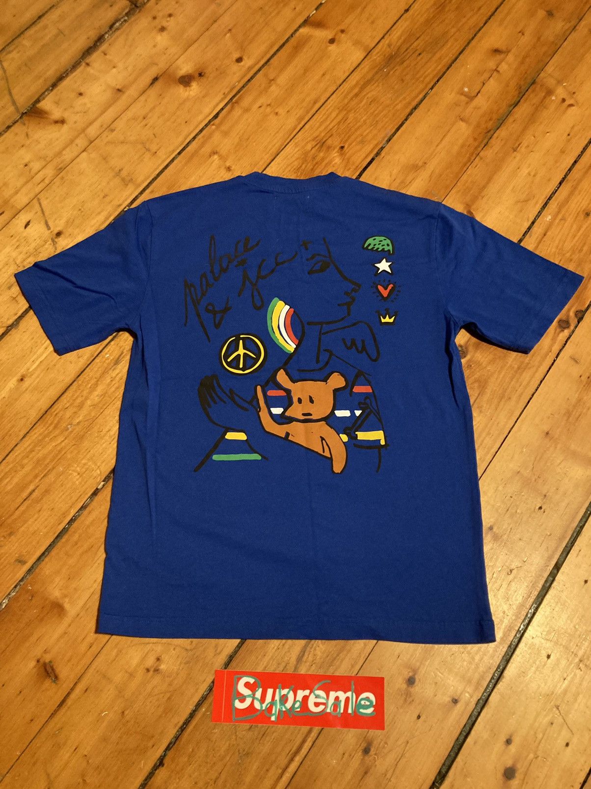 Palace 2020 Palace JCDC2 Tee Blue Size Medium Size US M / EU 48-50 / 2 - 6 Thumbnail