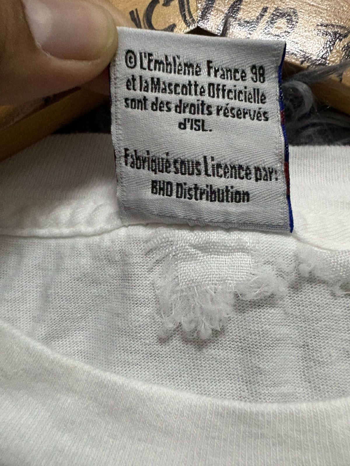USA Olympics 🔥HOT🔥 VINTAGE FRANCE 98 COUPE DE MONDE FIFA WORLDCUP TEE Size US XL / EU 56 / 4 - 5 Thumbnail