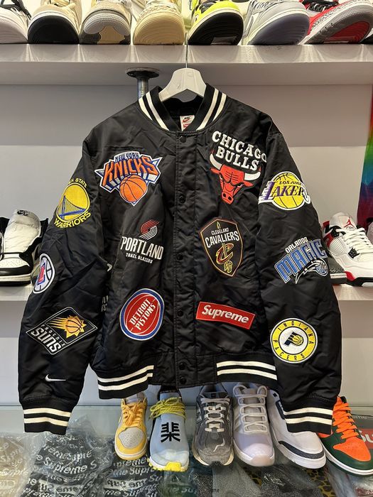 Supreme x nba x nike cheap jacket