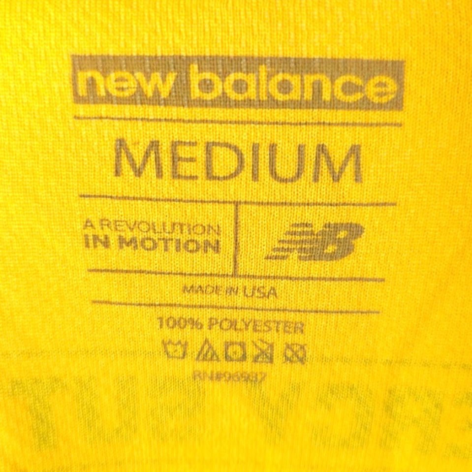New Balance New Balance Harlem 5K Run T Shirt Mens Size M Yellow NYC Road Runners Graphic Tee USA Size US M / EU 48-50 / 2 - 6 Thumbnail