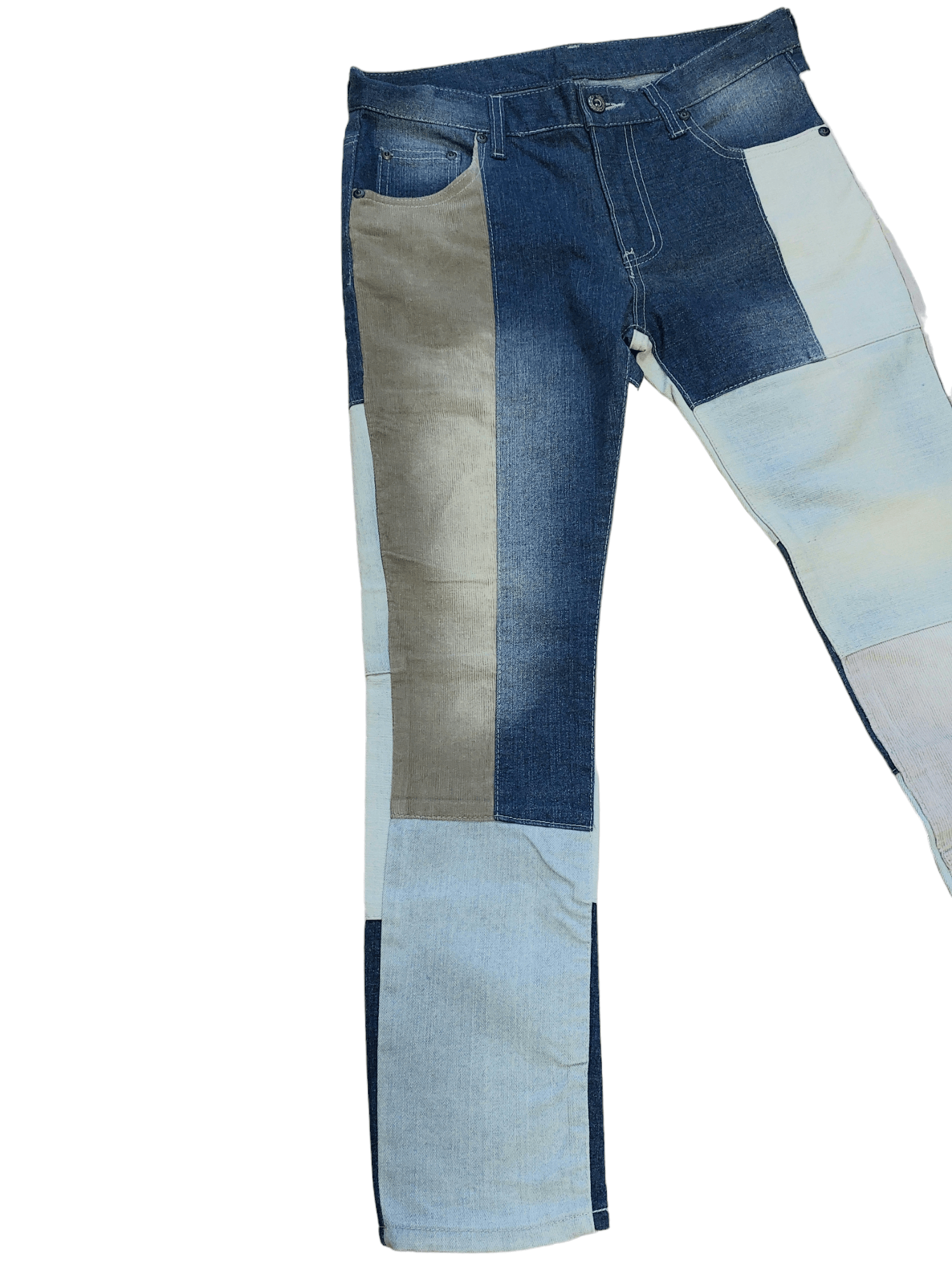 Vintage Vintage Japanese Patchwork Denim Size US 32 / EU 48 - 3 Thumbnail