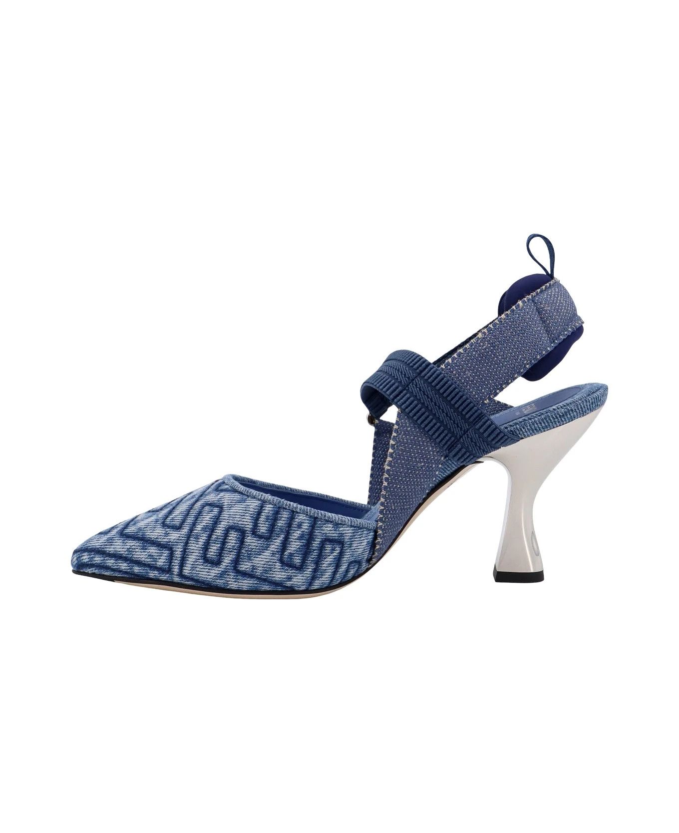 Fendi o1s1wg111225 Colibrì in Blue Size US 9 / IT 39 - 2 Thumbnail