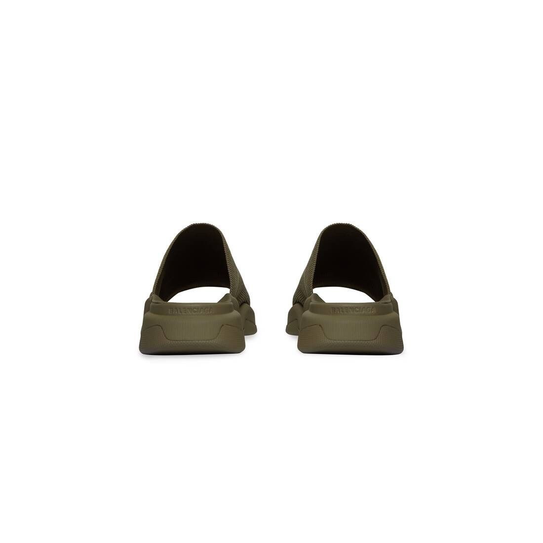 Balenciaga o1la1rc1a0225 Speed 2.0 Recycled Knit Slide Sandals in Brown Size US 8 / EU 41 - 6 Thumbnail