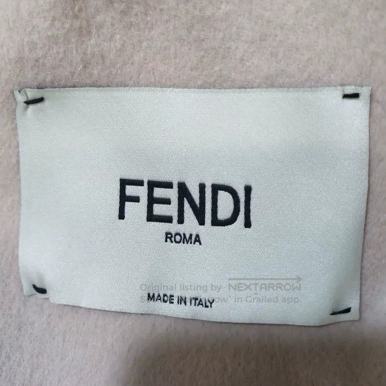 Fendi Fendi Wool blend off-white lapel coat Size XS / US 0-2 / IT 36-38 - 4 Thumbnail