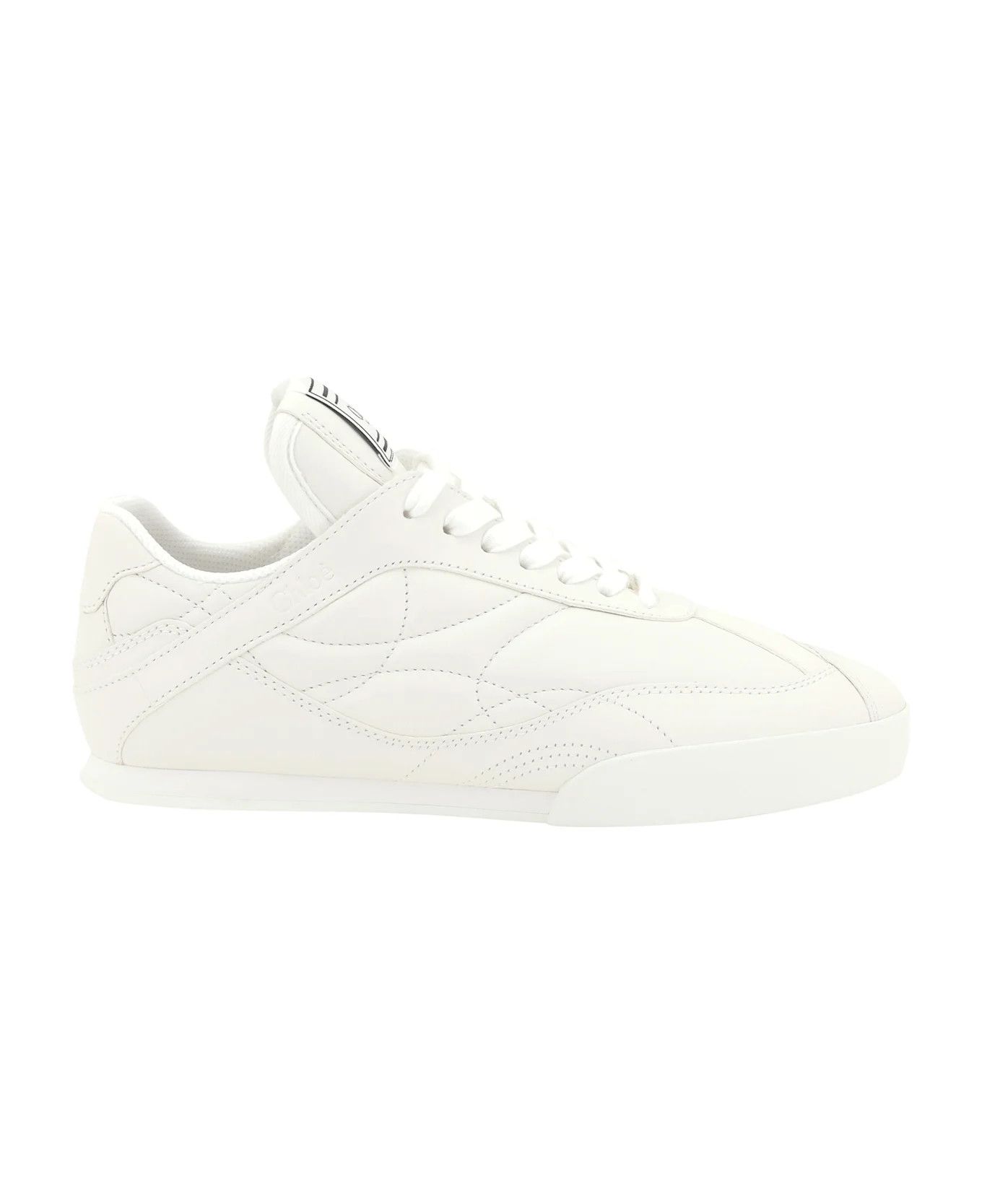 o1loc1c10226 Kick Low-Top Sneakers in White