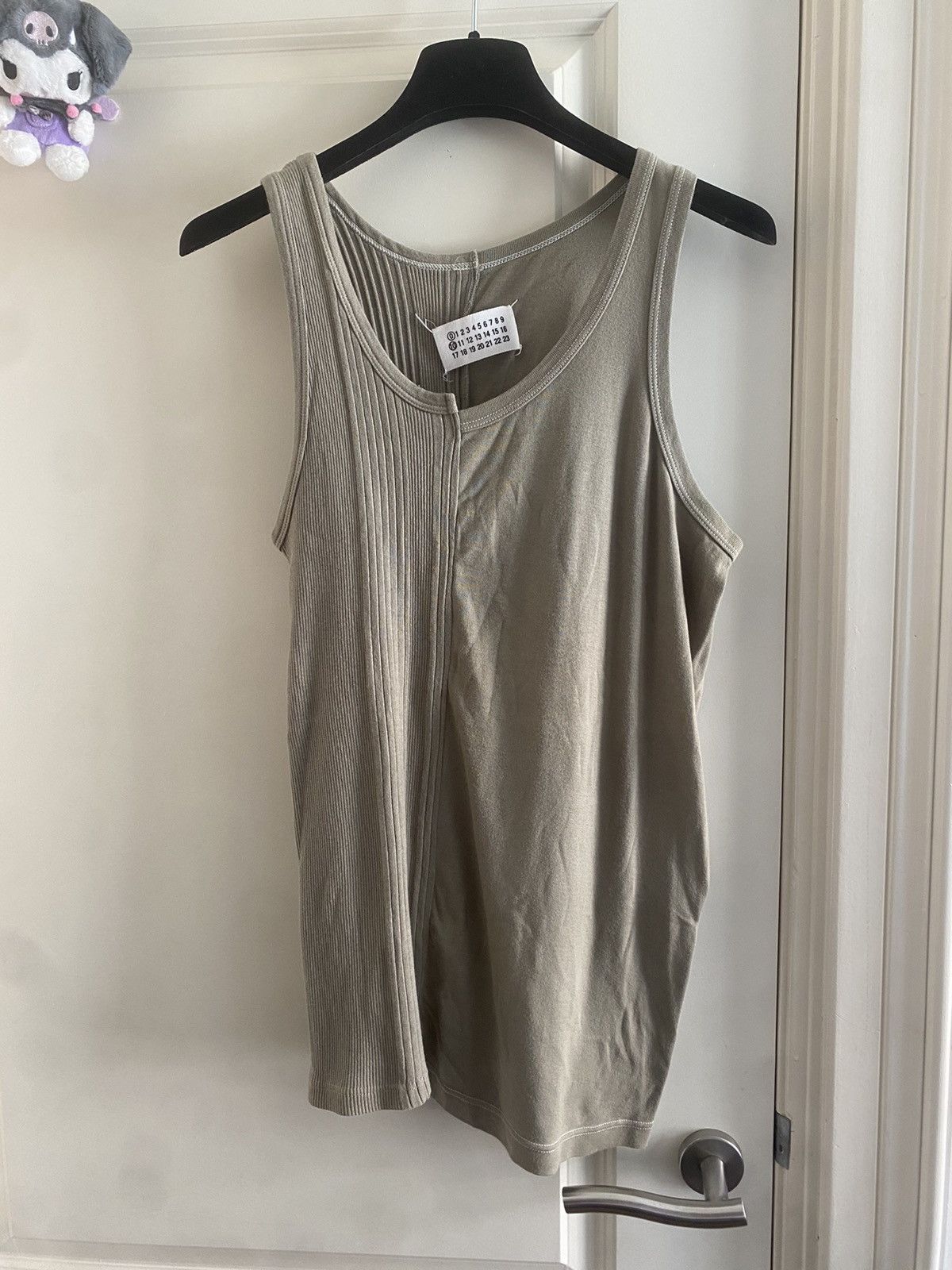 マルジェラ　09SS Artisanal Laser cut tank top マルジェラ 09SS Artisanal Laser cut tank top Maison Margiela