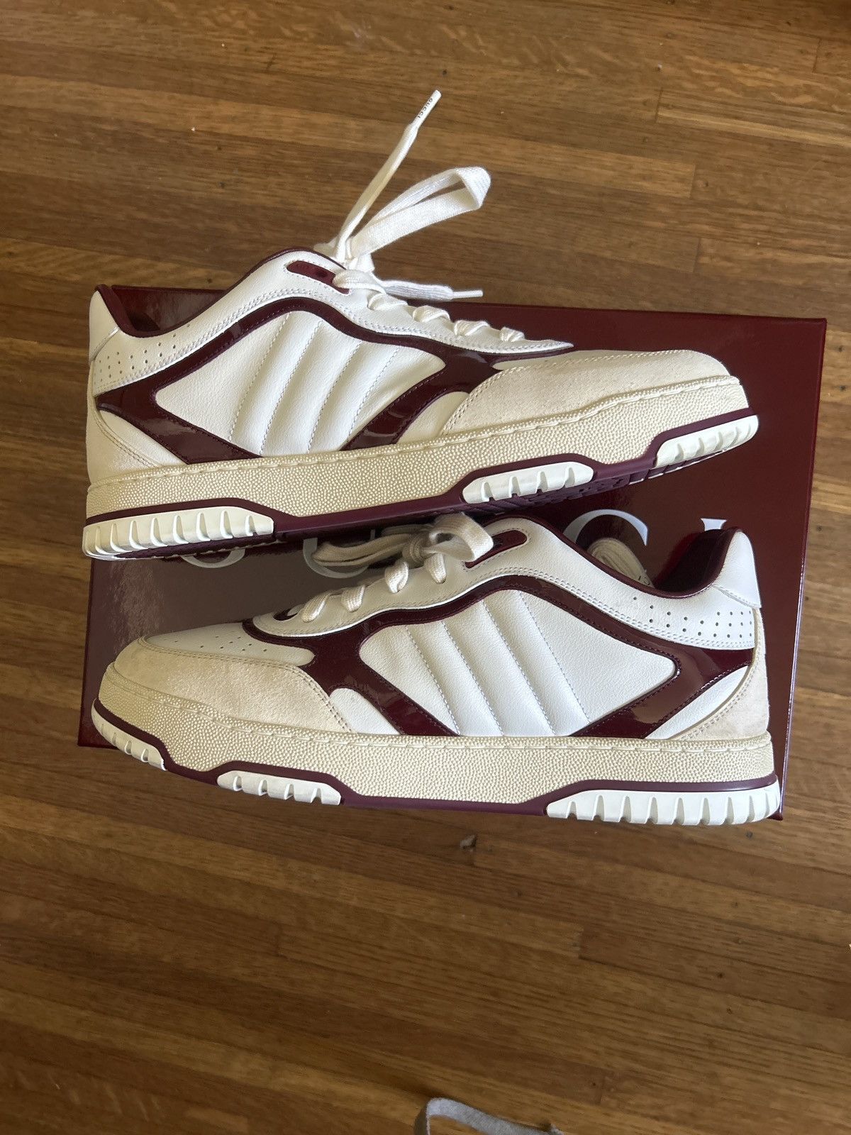 Gucci Limites edition maroon gucci shoes Size US 11.5 / EU 44-45 - 1 Thumbnail