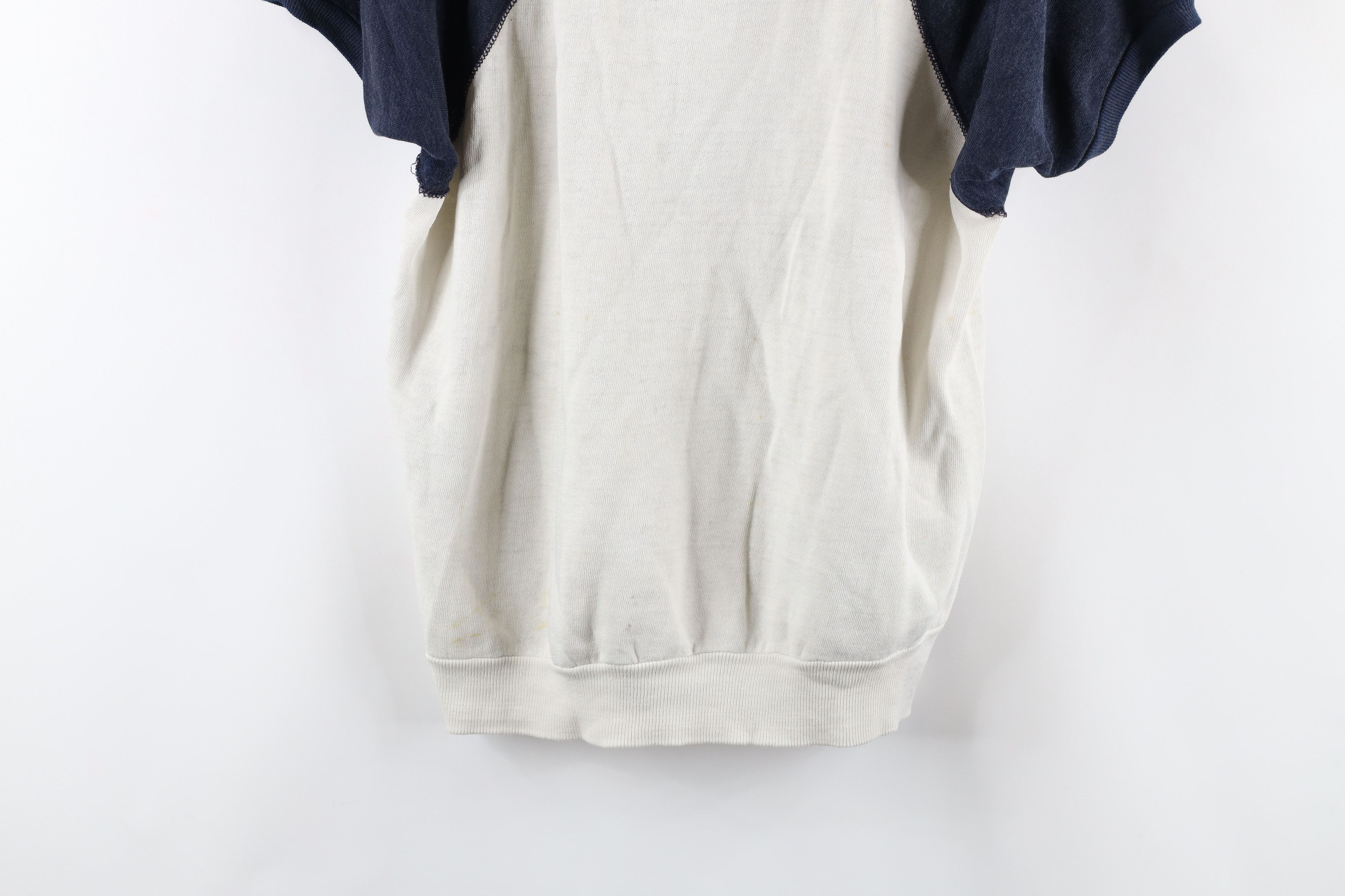 Vintage Vintage 60s 70s Streetwear Short Sleeve Sweatshirt USA Size US M / EU 48-50 / 2 - 3 Thumbnail