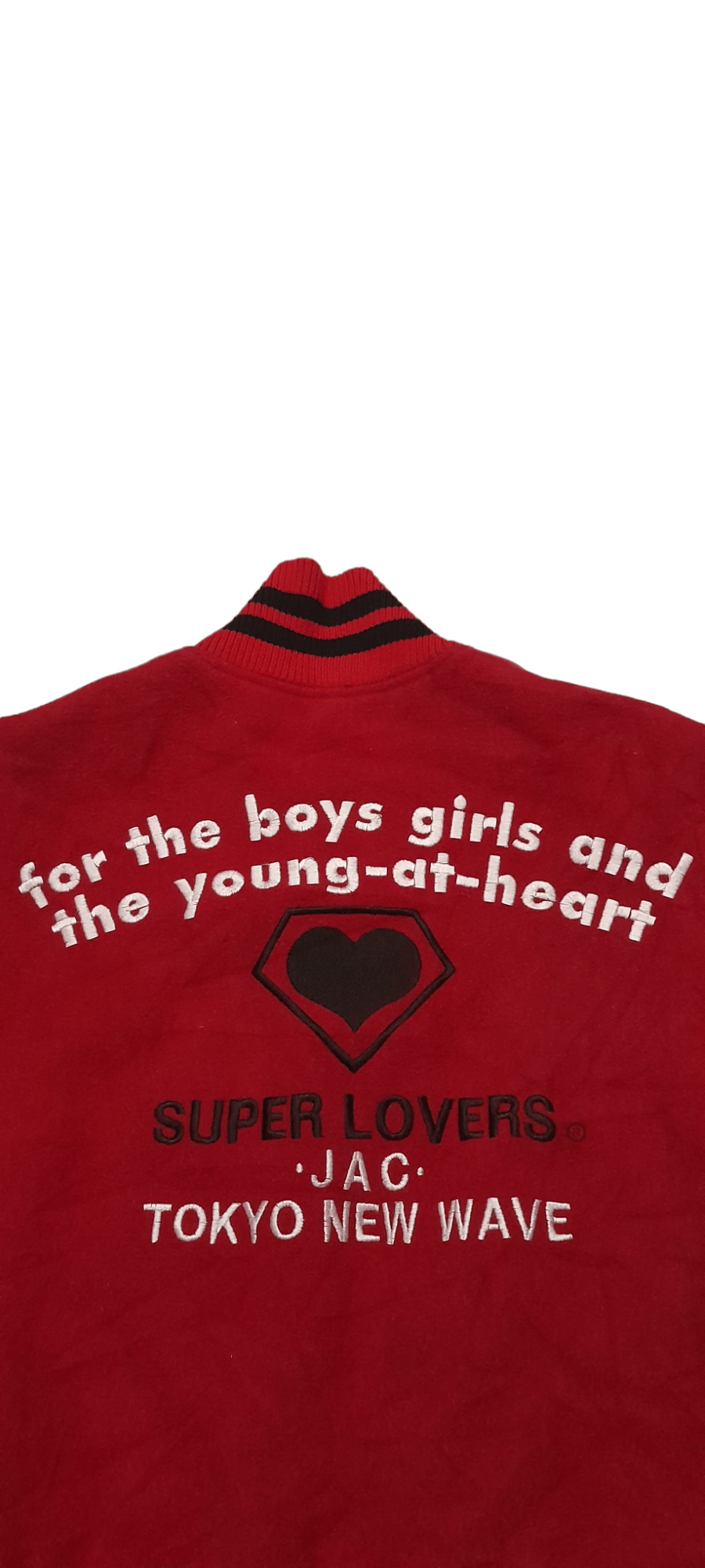 Japanese Brand SUPER LOVERS Japan Varsity Jacket Benoist Bastien (S175) Size US M / EU 48-50 / 2 - 7 Thumbnail
