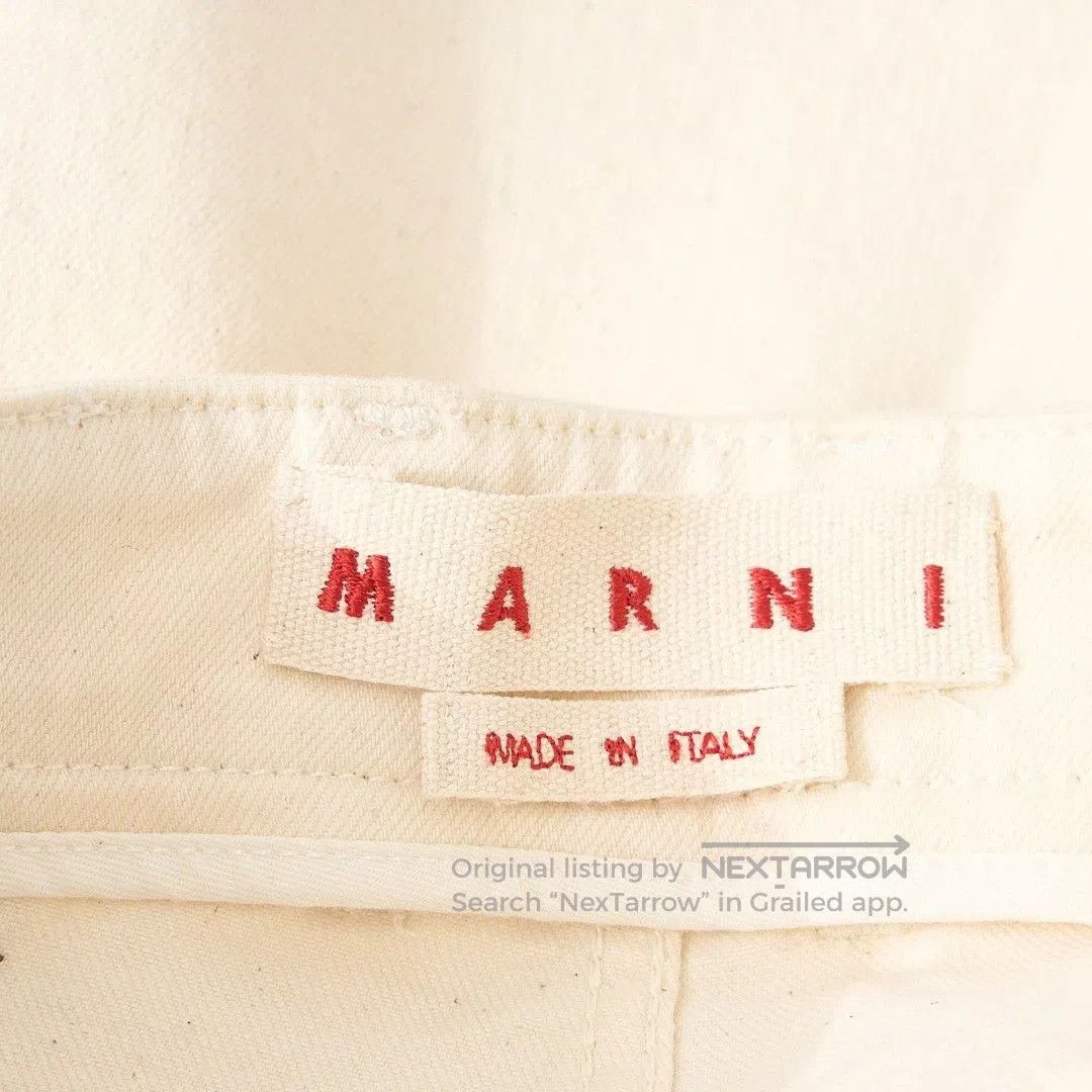 Marni MARNI Women's Outline Print Jeans. Size 39" - 3 Thumbnail