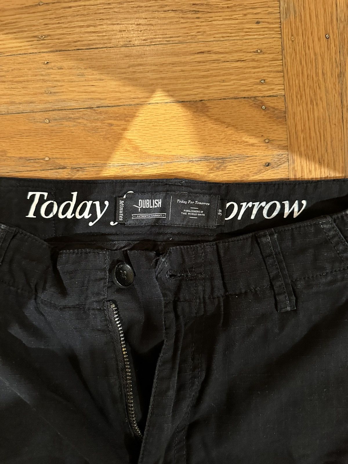 Publish Publish Brand Mens Sturdy Classic Cargo Pants Size US 32 / EU 48 - 3 Thumbnail