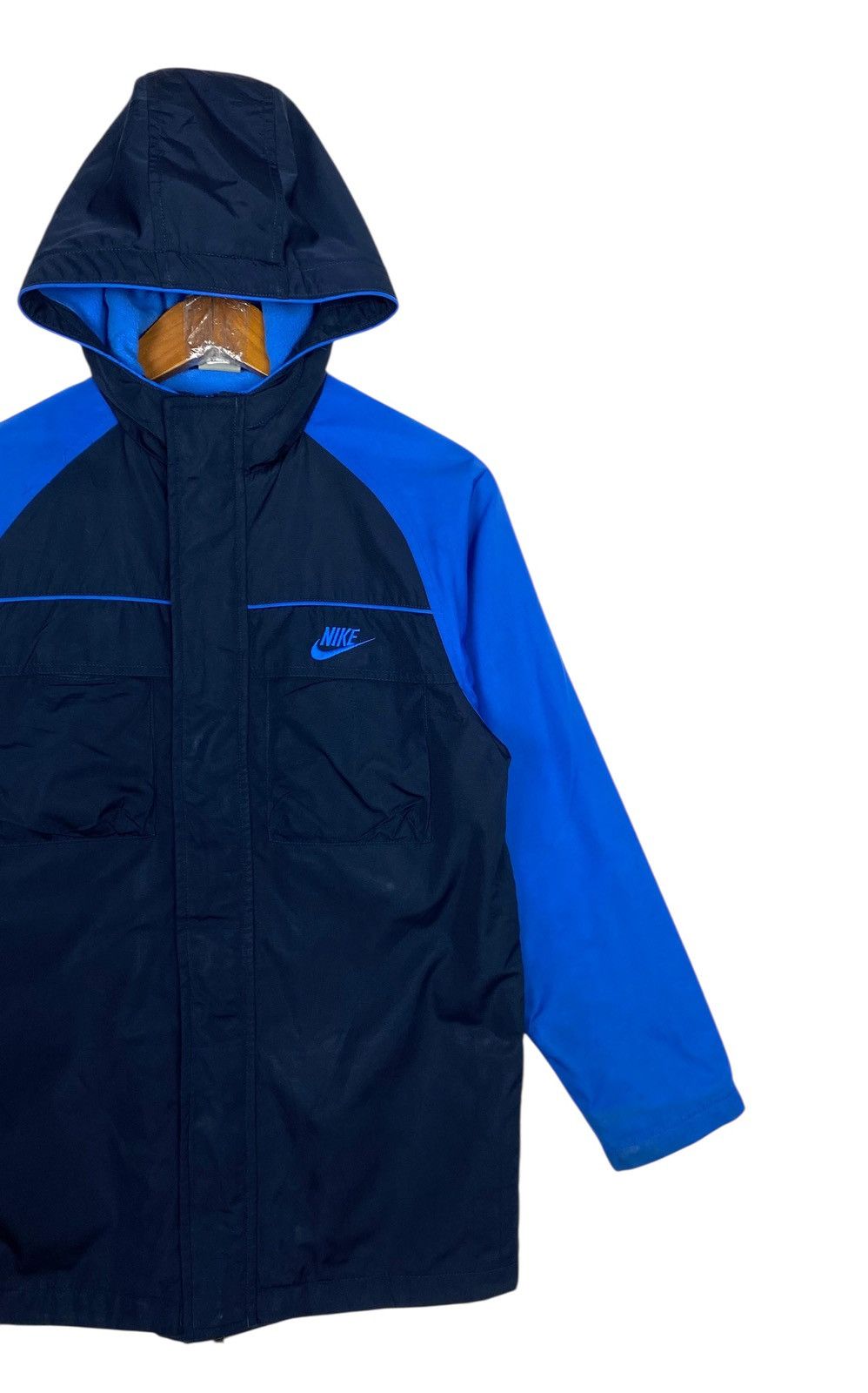 Nike Rare‼️ Nike Swoosh Big Logo Jacket Size US M / EU 48-50 / 2 - 5 Thumbnail