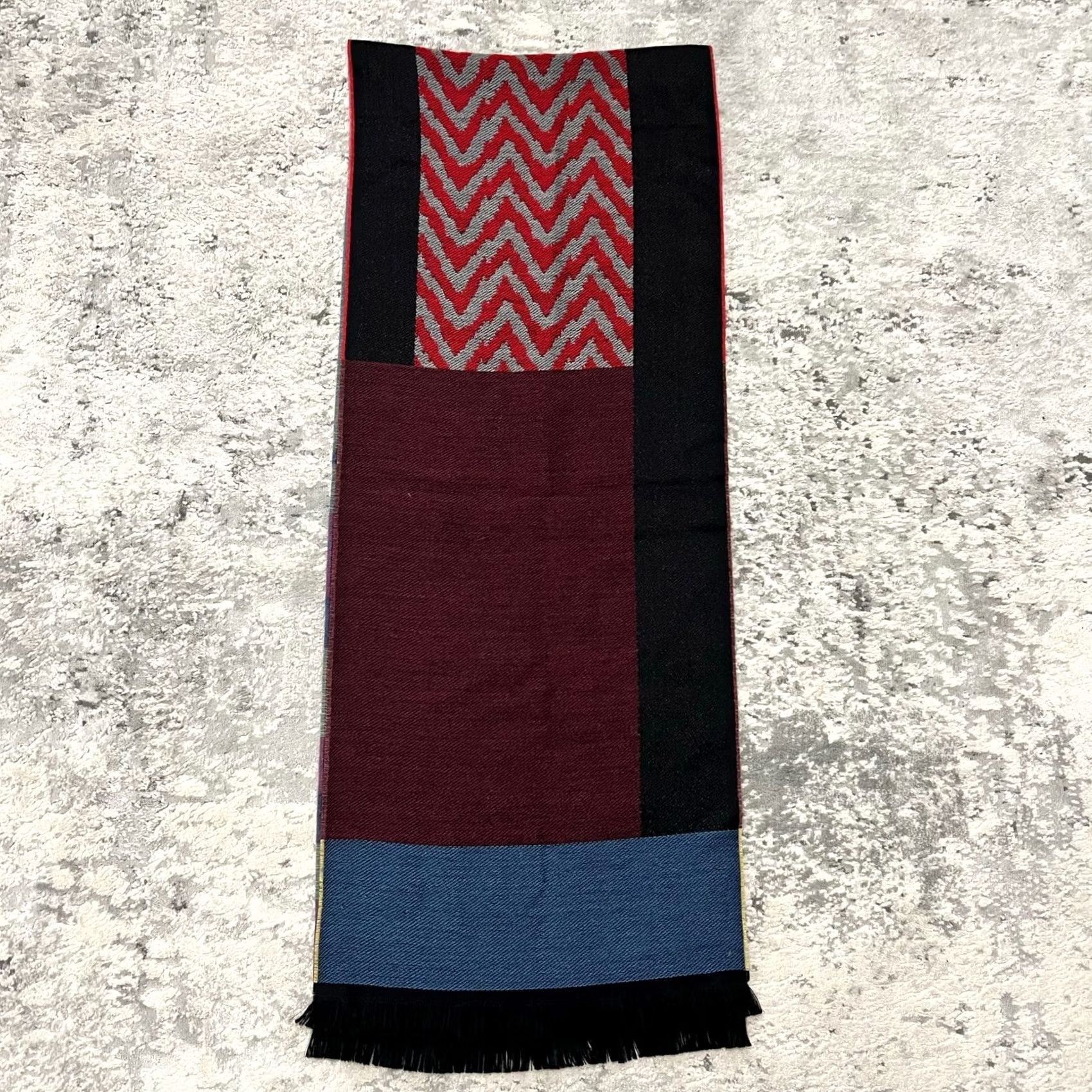 Missoni Missoni Scarf Womens Wool Blend Multicolored Made Italy Size Designer Size ONE SIZE - 2 Thumbnail