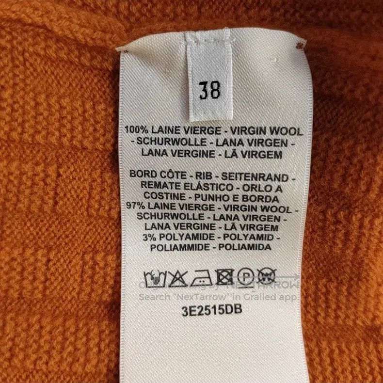 Hermes Hermes Wool short-sleeved dress Size XS / US 0-2 / IT 36-38 - 3 Thumbnail