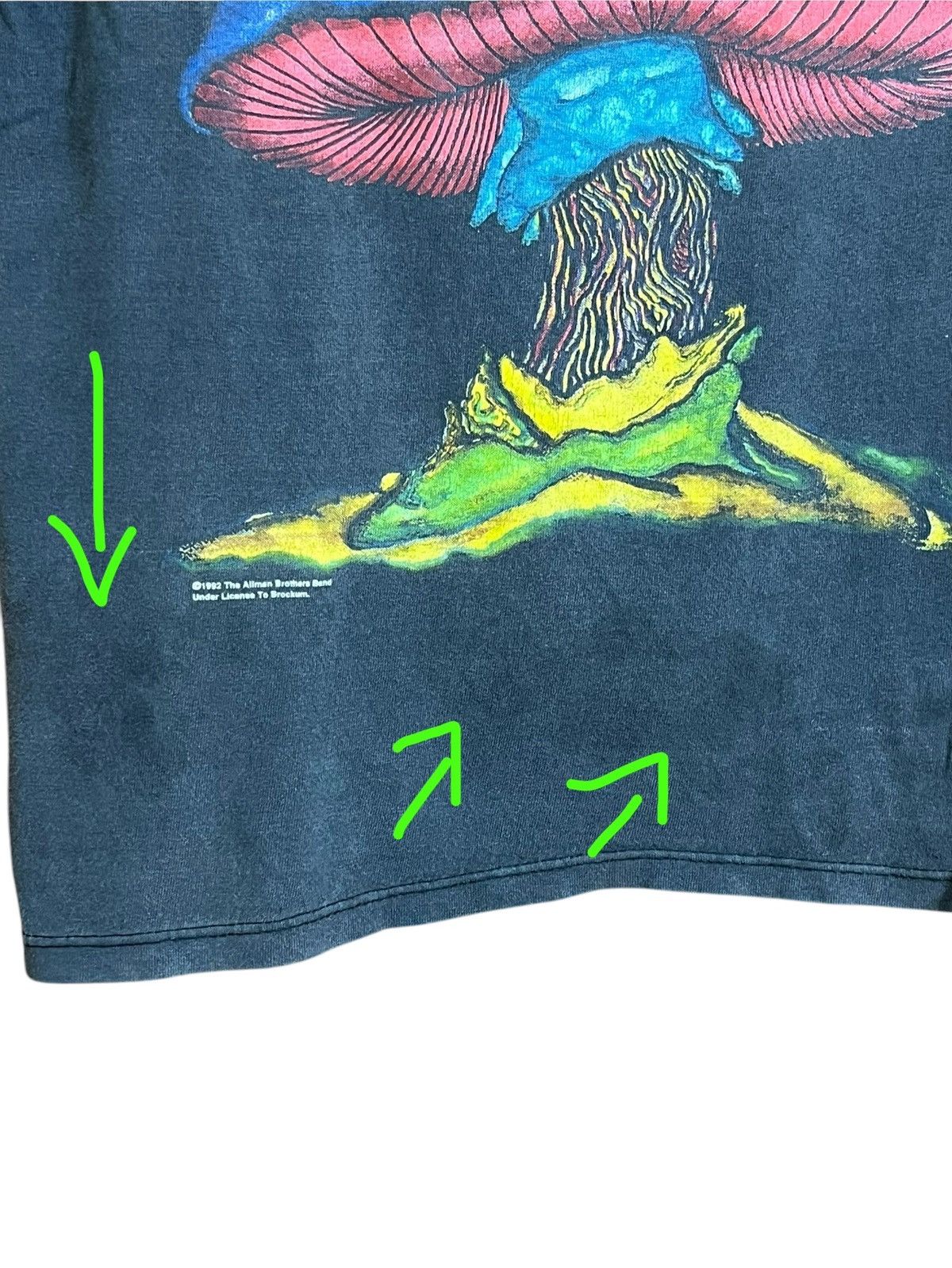 Band Tees VINTAGE THE ALLMAN BROTHERS BAND SUMMER 1992 FADED T SHIRT Size US L / EU 52-54 / 3 - 13 Thumbnail