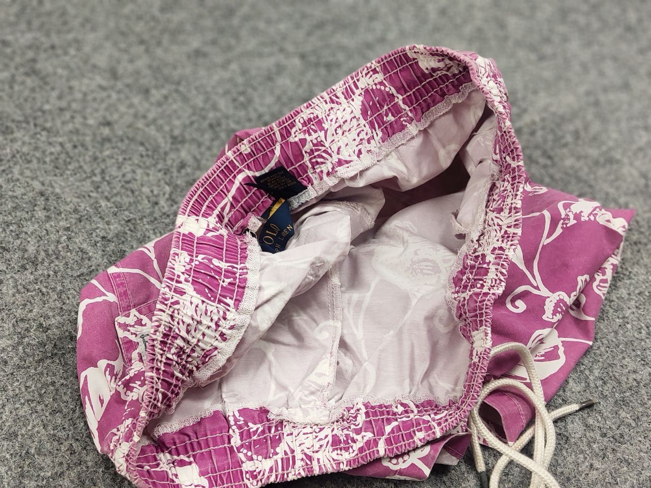 Polo Ralph Lauren Polo Ralph Lauren Pink Flowers Canvas Nylon Shorts Vintage Size US 32 / EU 48 - 13 Thumbnail