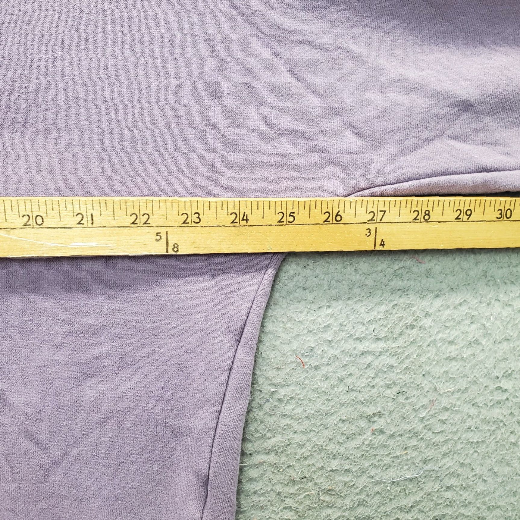 Calvin Klein Calvin Klein Womens Performance Sweatshirt M Purple Fleece Lined Cowl Neck Long Sleeve Raglan/Pullover Size M / US 6-8 / IT 42-44 - 4 Thumbnail