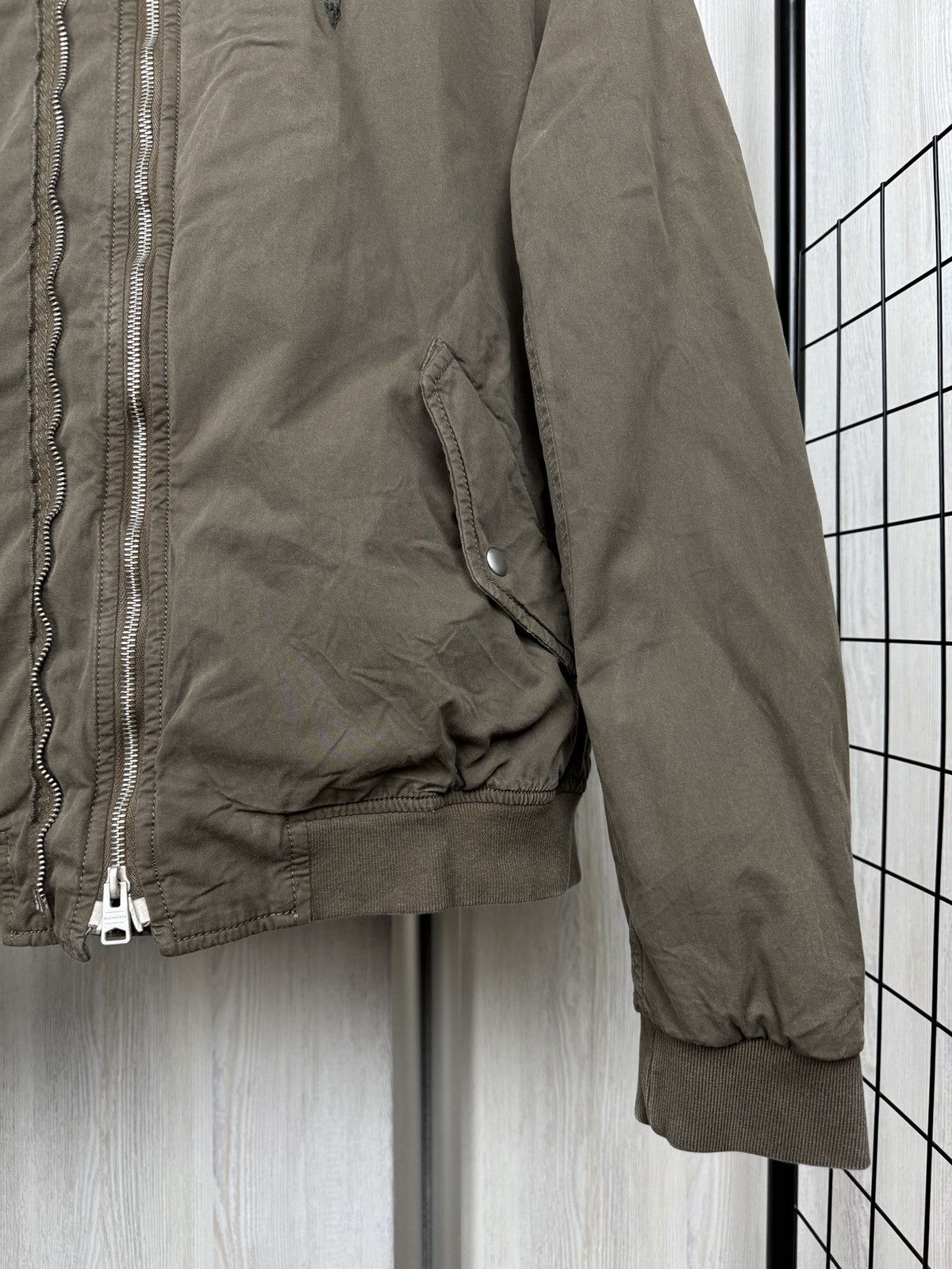 Allsaints AllSaints Men's Nicks Bomber Biker jacket Size US M / EU 48-50 / 2 - 4 Thumbnail