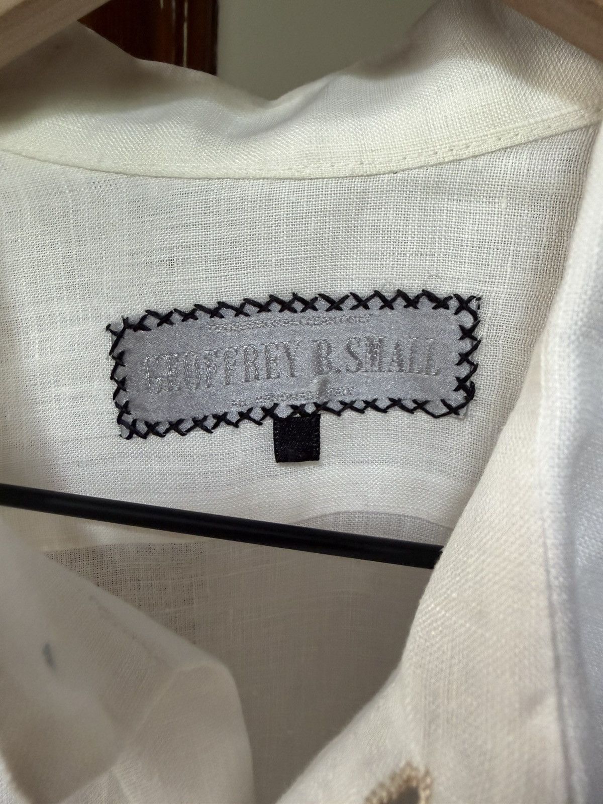 Geoffrey B. Small Geoffrey B Small Varese Linen Shirt Size US L / EU 52-54 / 3 - 3 Thumbnail