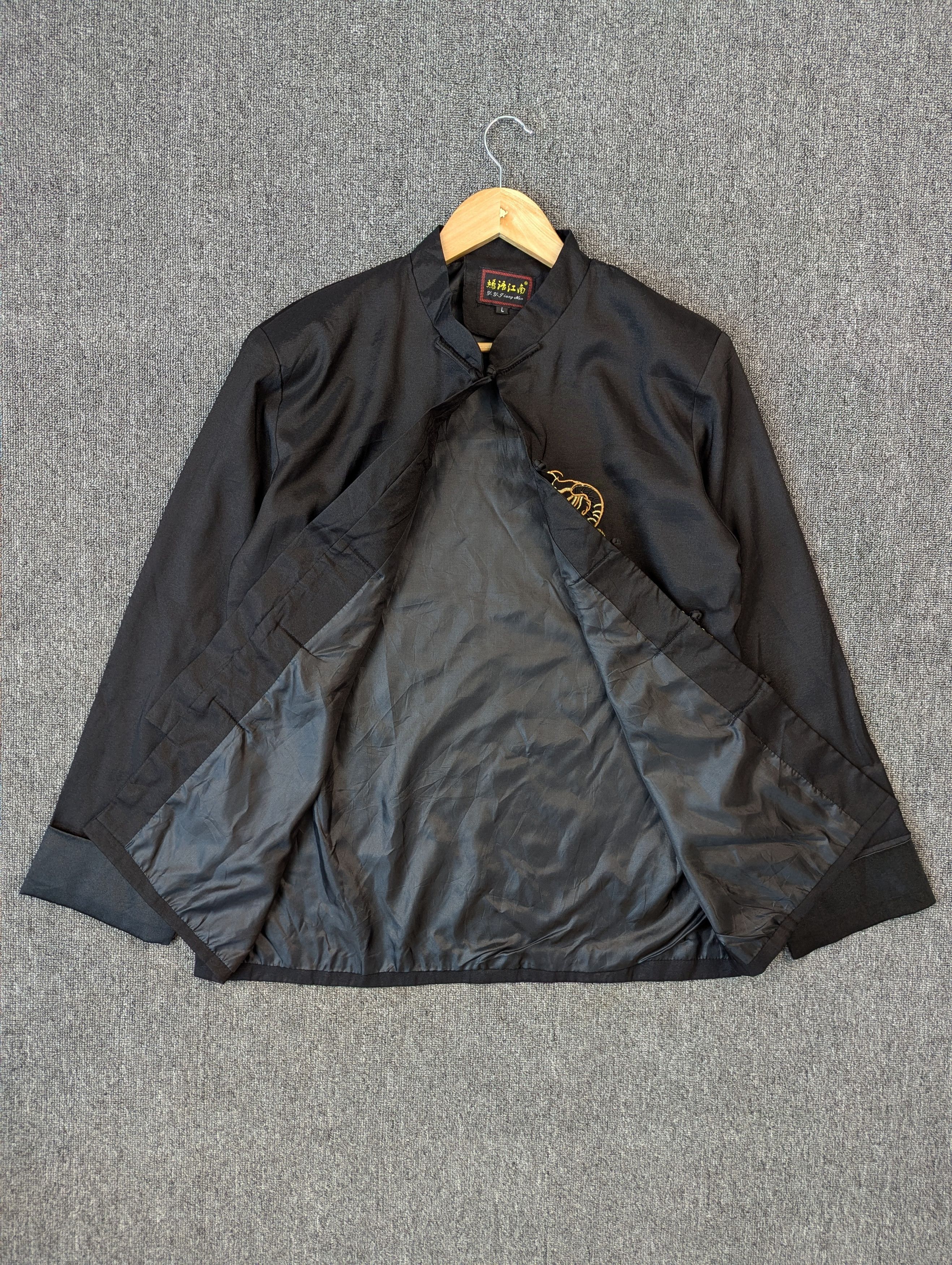 Japanese Brand Vintage Japanese Brand Tang Suit Dragon Embroidery Jacket Size US M / EU 48-50 / 2 - 8 Thumbnail