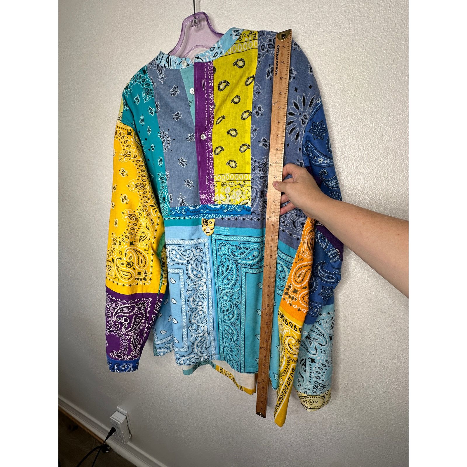 Children of the discordance Children of the Discordance Multicolor Bandana Patch Shirt 3 Size US L / EU 52-54 / 3 - 15 Thumbnail