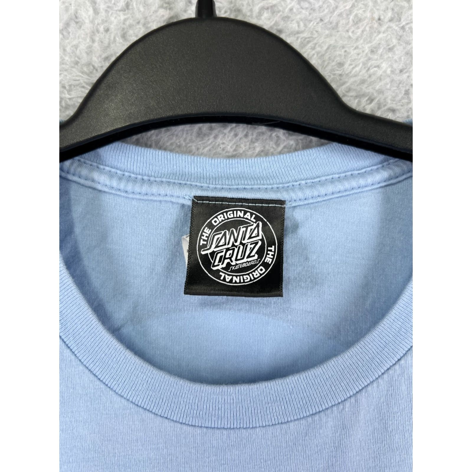 Vintage Santa Cruz Shirt Mens Small Blue Short Sleeve Crew Neck Logo Skate 90s California Mens TS Shirt Size US S / EU 44-46 / 1 - 5 Thumbnail