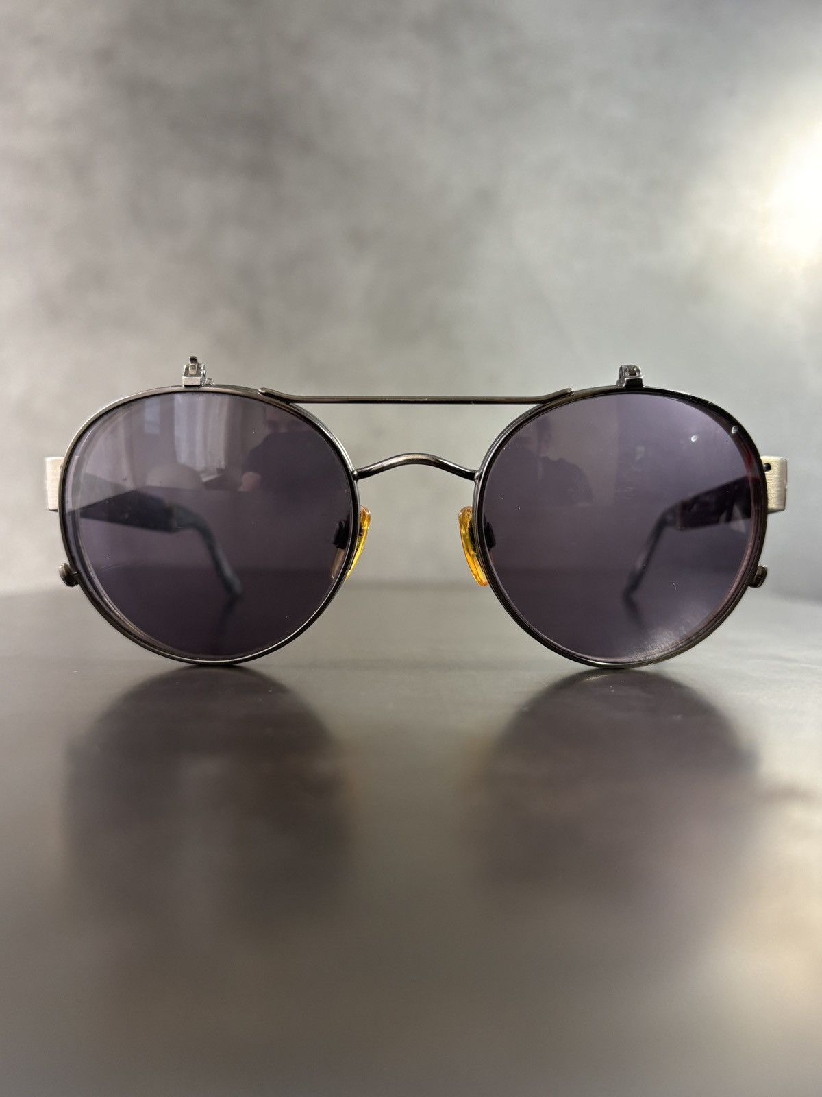 Giorgio Armani Vintage Giorgio Armani Sunglasses Frames Flip Up Glasses 657 Size ONE SIZE - 3 Thumbnail