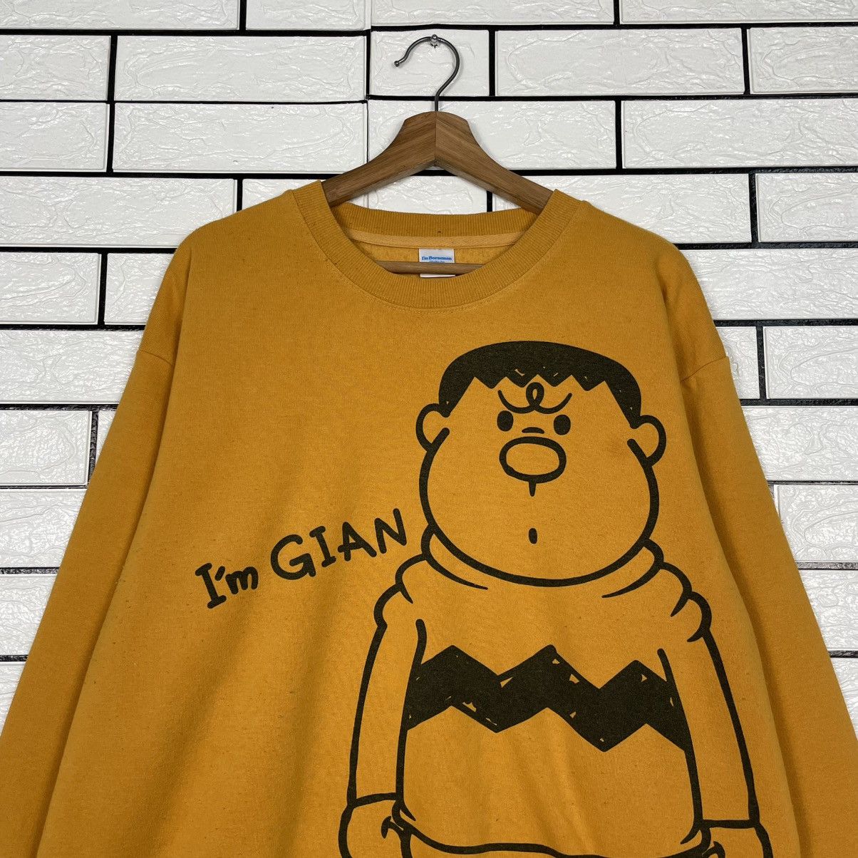 Japanese Brand Doreamon Gian Big Print Sweatshirt Size US L / EU 52-54 / 3 - 2 Thumbnail