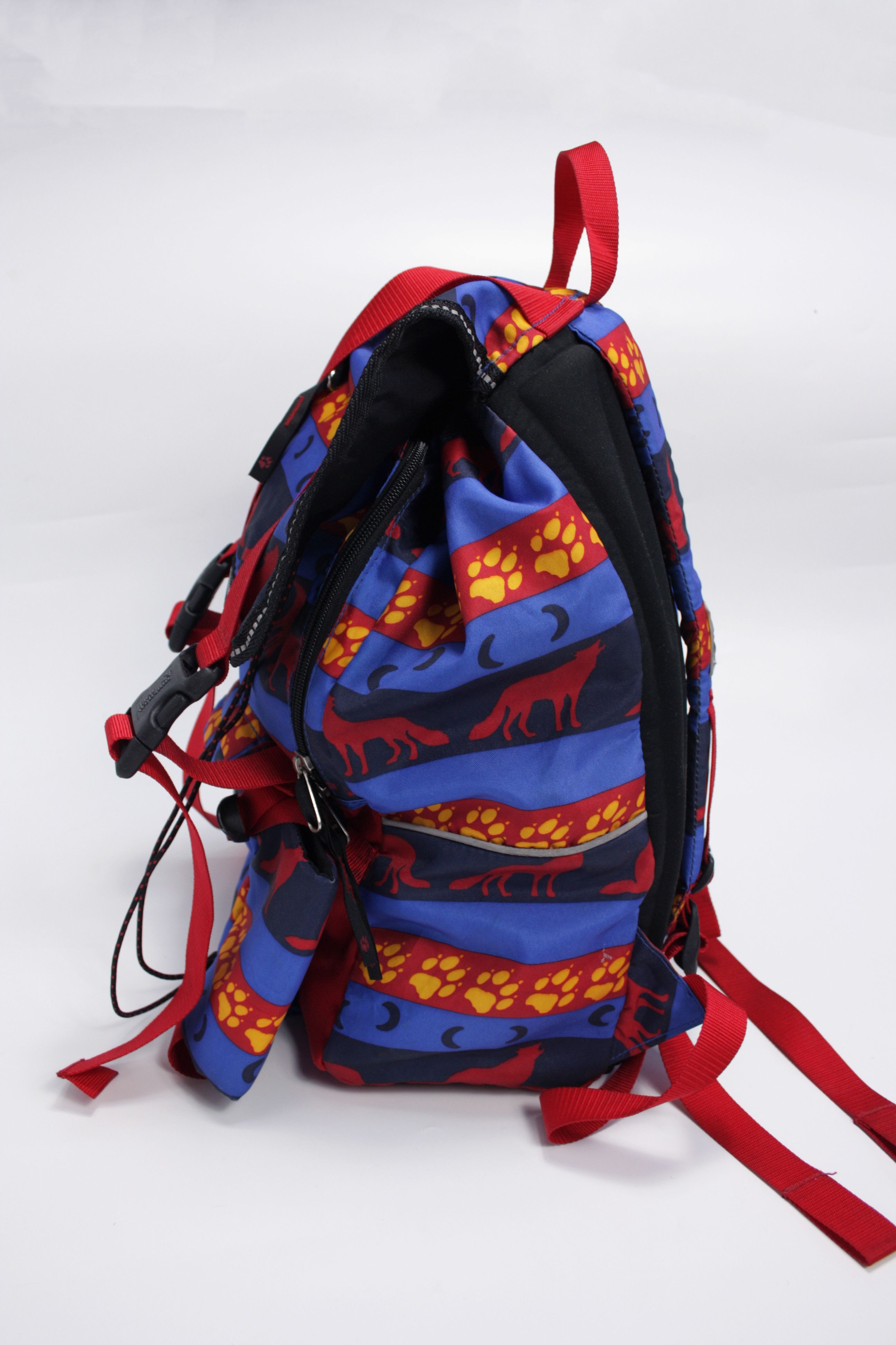 Jack Wolfskin × Japanese Brand × Vintage Jack Wolfskin KWOPS Vintage Printed Hiking Backpack Bag Size ONE SIZE - 5 Thumbnail