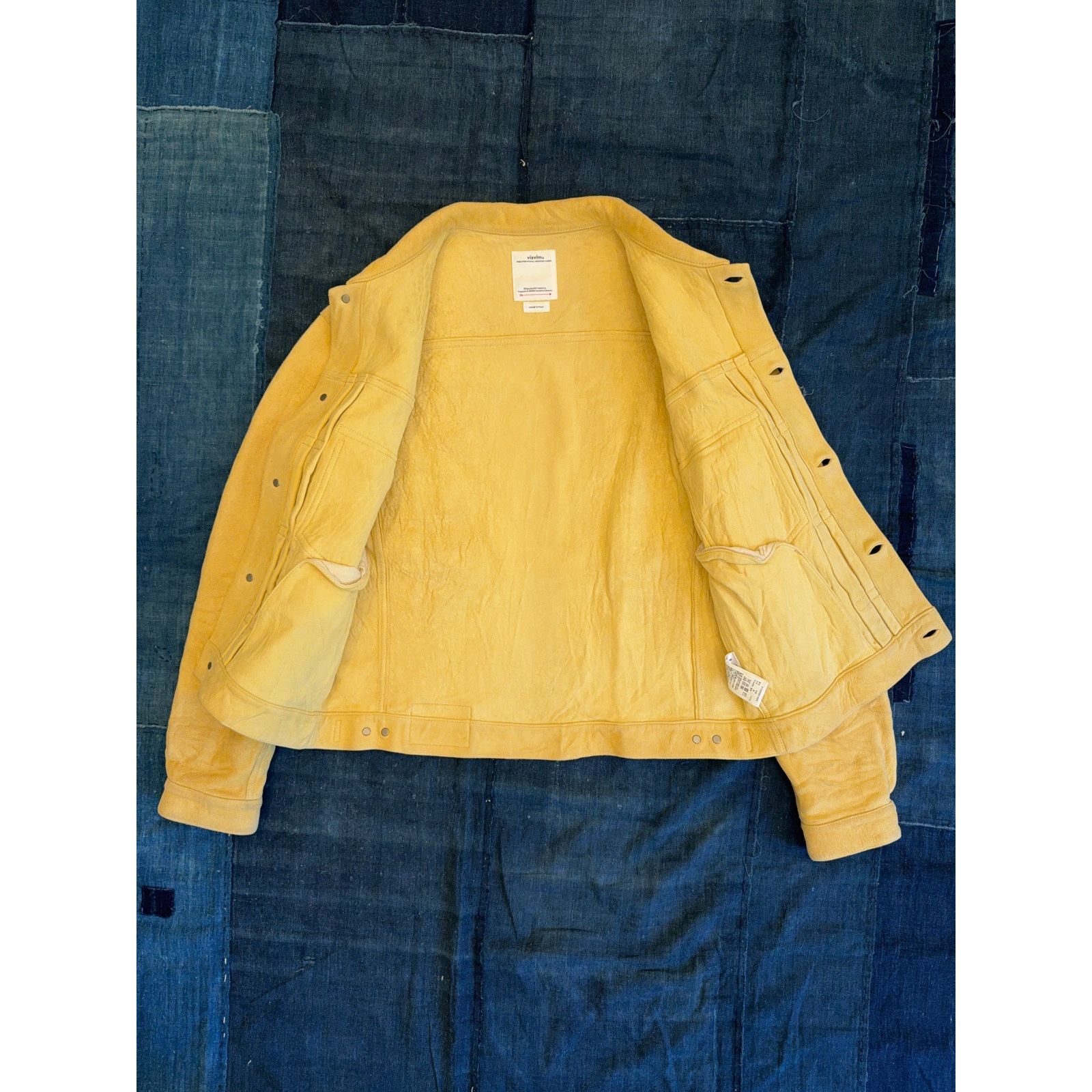 Visvim $7,000+ Visvim 2024 Lamb Suede 101 IT Jacket - 3 - Yellow Size US L / EU 52-54 / 3 - 3 Thumbnail
