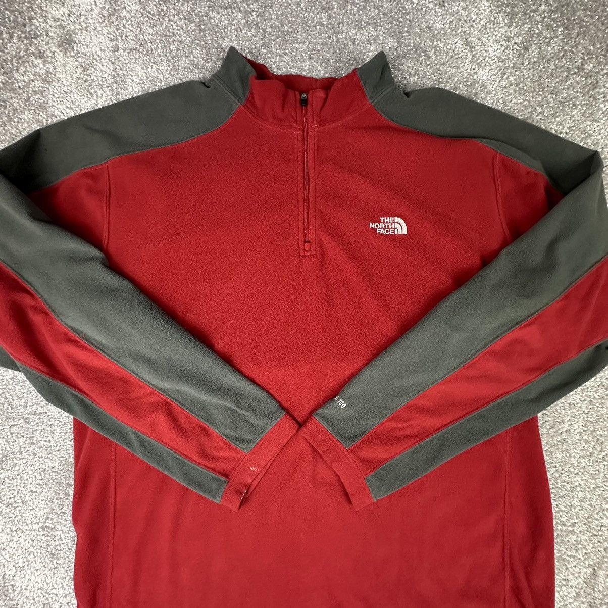 The North Face The North Face TKA100 Quarter Zip Fleece Sweatshirt Mens XL Size US XL / EU 56 / 4 - 2 Thumbnail