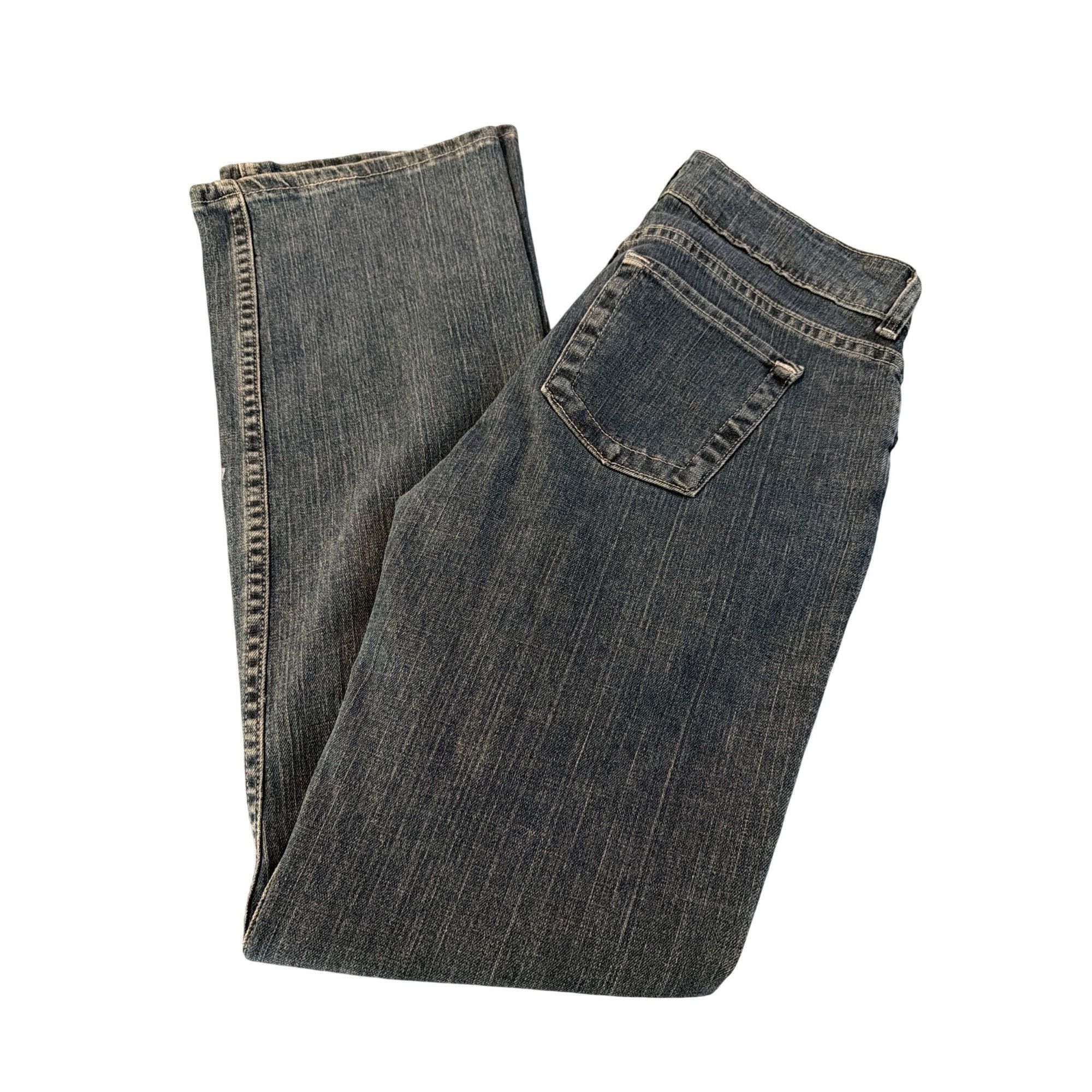 Other Vintage Chic Straight Leg Blue Denim Jeans Mid Rise Cotton B Size 28" / US 6 / IT 42 - 3 Thumbnail