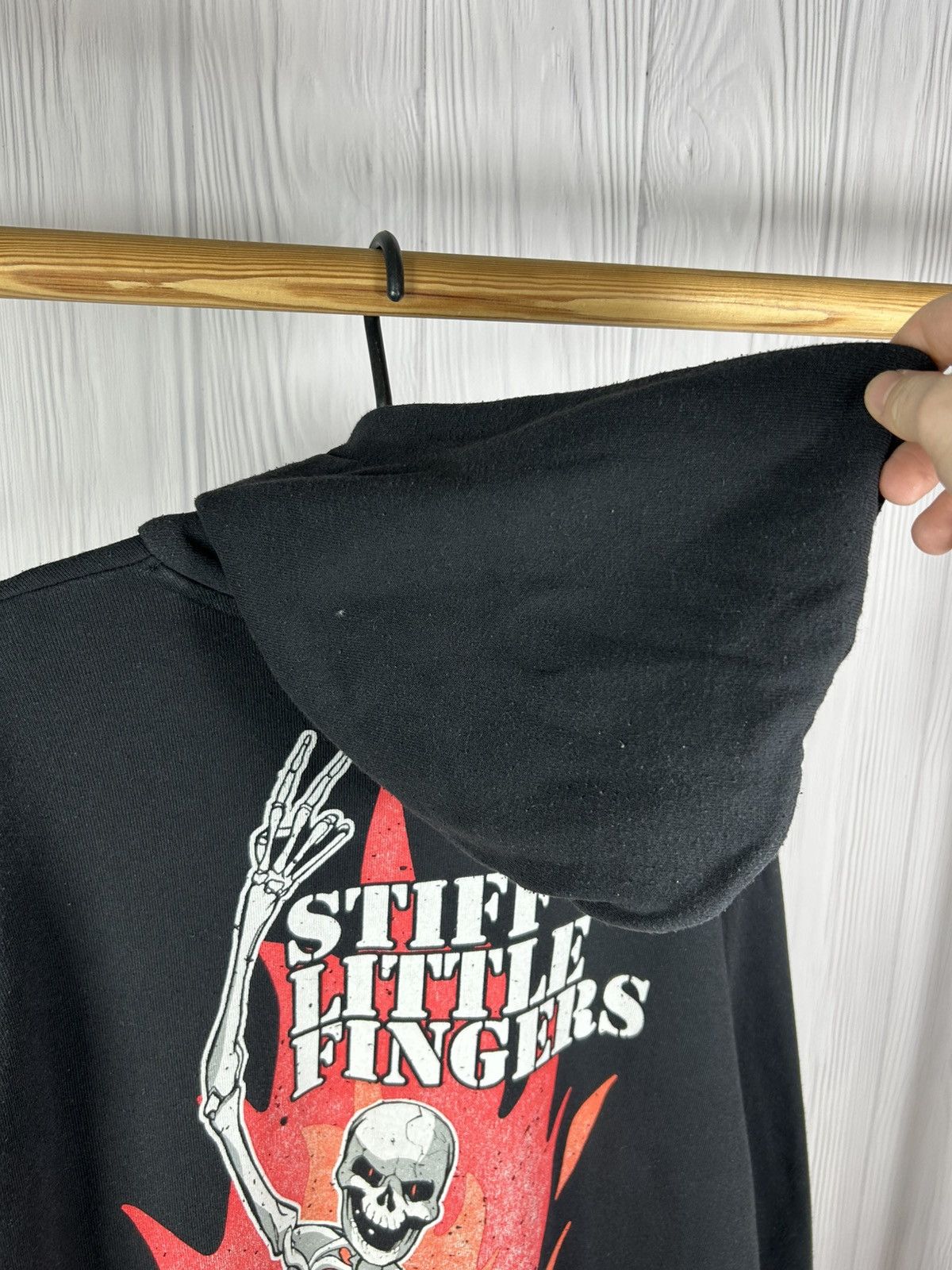 Band Tees Vintage Stiff Little Fingers Punk Band Hoodie 00’s Y2K Size US XL / EU 56 / 4 - 13 Thumbnail