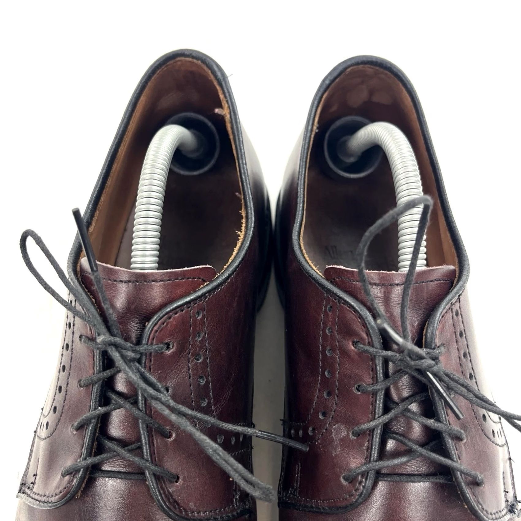 Allen Edmonds Clifton Leather Oxford Captoe Dress Shoes Brown Mens 12 D Allen Edmonds Oxford Dress Shoes Mens Size 10 D Clifton Cap  main image 2
