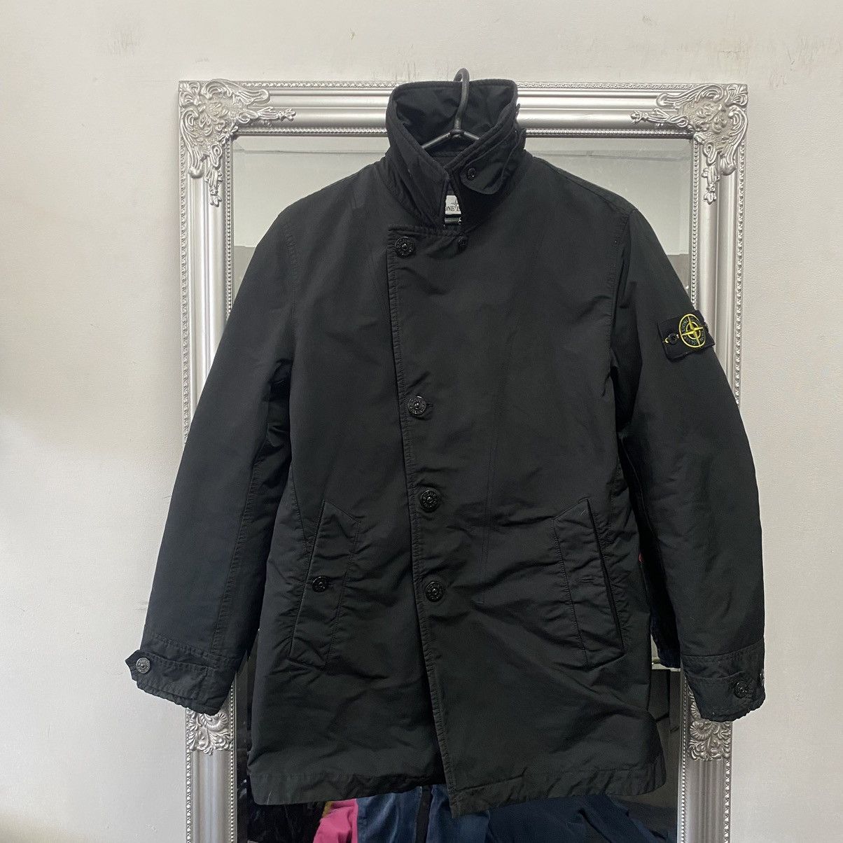 Stone Island Stone Island David Tc Trench Coat Jacket Size US S / EU 44-46 / 1 - 1 Thumbnail