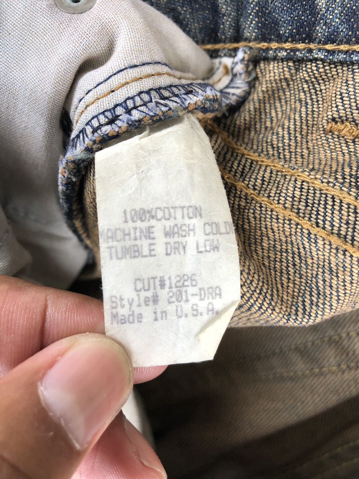 Japanese Brand Krush Flared Jeans Distressed Jeans Size US 28 / EU 44 - 15 Thumbnail