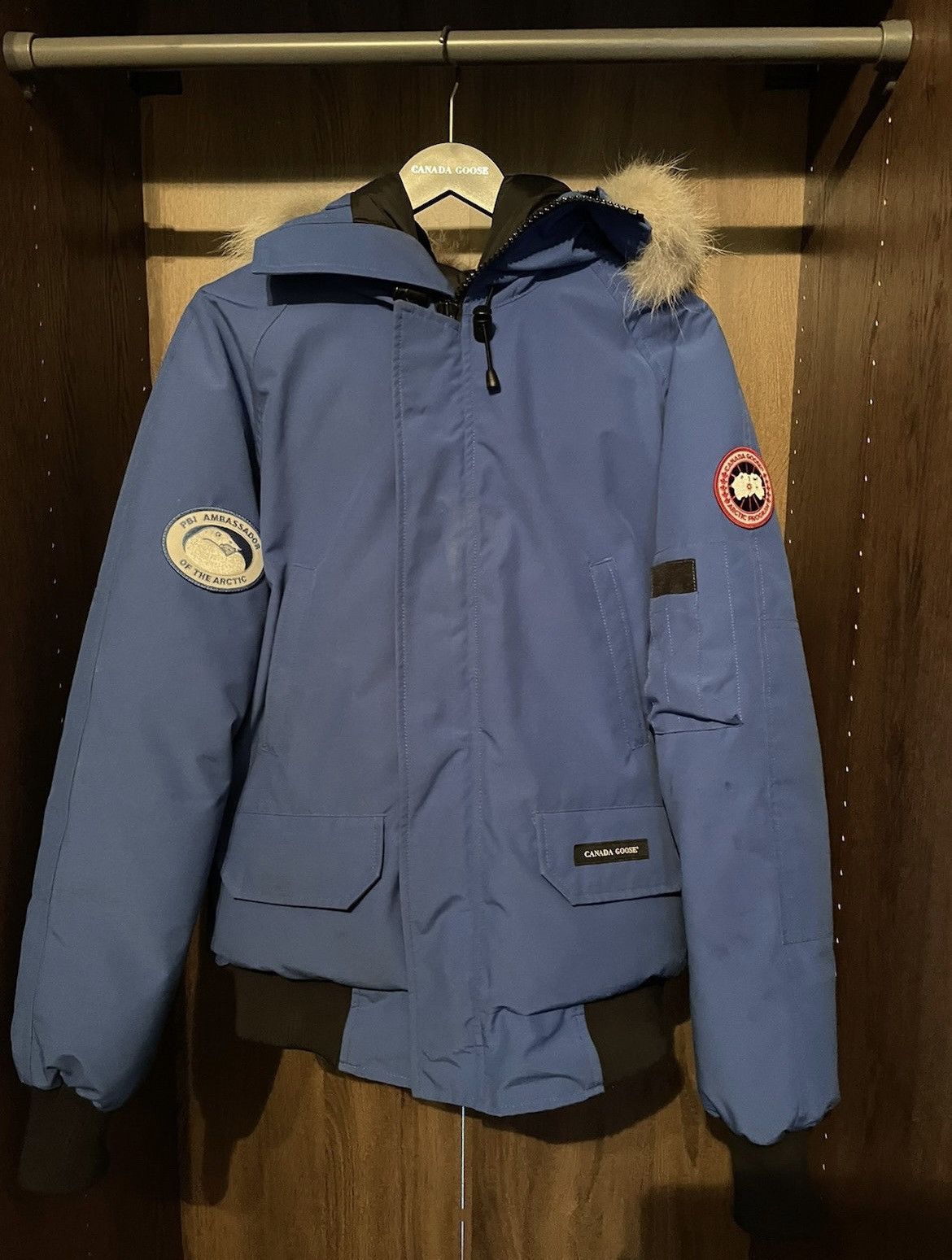 image of Canada Goose Pbi in Blue, Men's (Size Small)