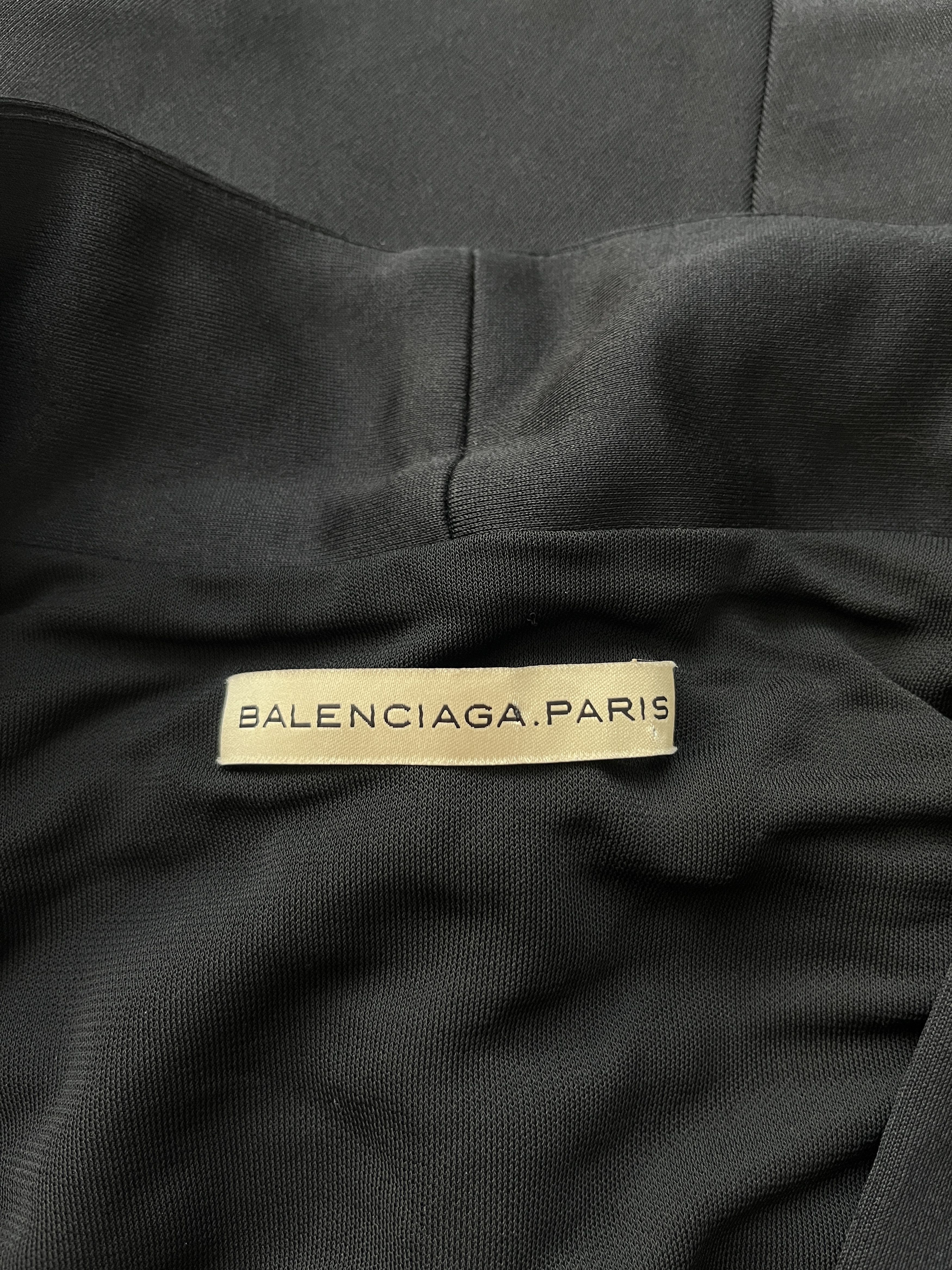 Balenciaga ⚡️QUICK SALE⚡️2009 Balenciaga by Ghesquiere Black Jacket Size M / US 6-8 / IT 42-44 - 3 Thumbnail