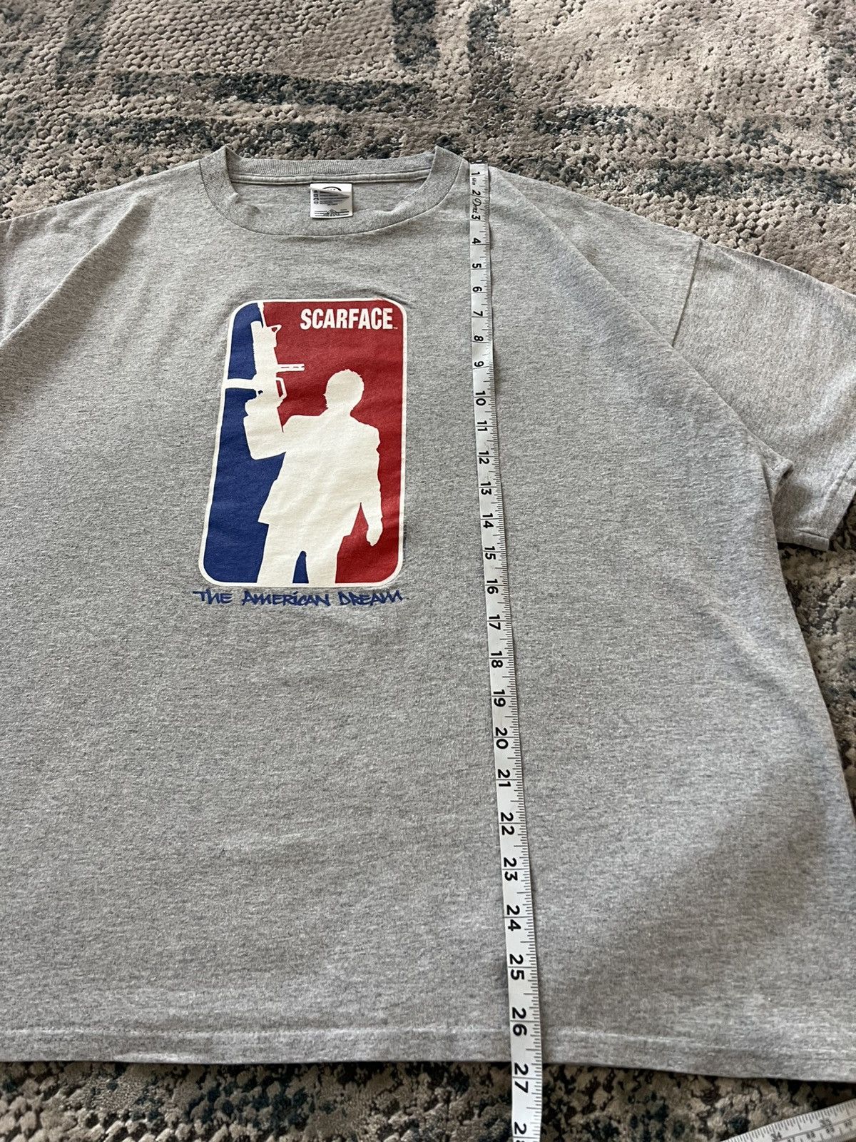 Delta Y2K “the American dream” scar face graphic tee Size US XL / EU 56 / 4 - 6 Thumbnail