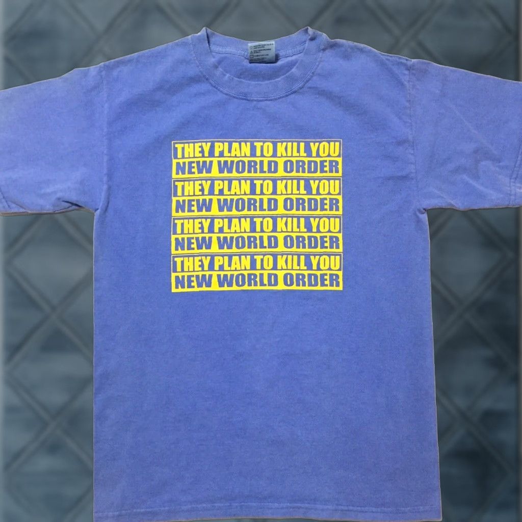 Comfort Colors Comfort Colors Shirt Mens Small Blue Short Sleeve Crew Neck Graphic Size US S / EU 44-46 / 1 - 1 Thumbnail