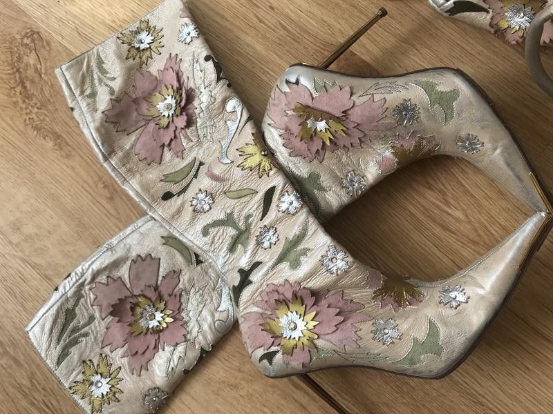Designer Archival Designer Matching Set US sz 6.5 pointed toe boots Size US 6.5 / IT 36.5 - 6 Thumbnail
