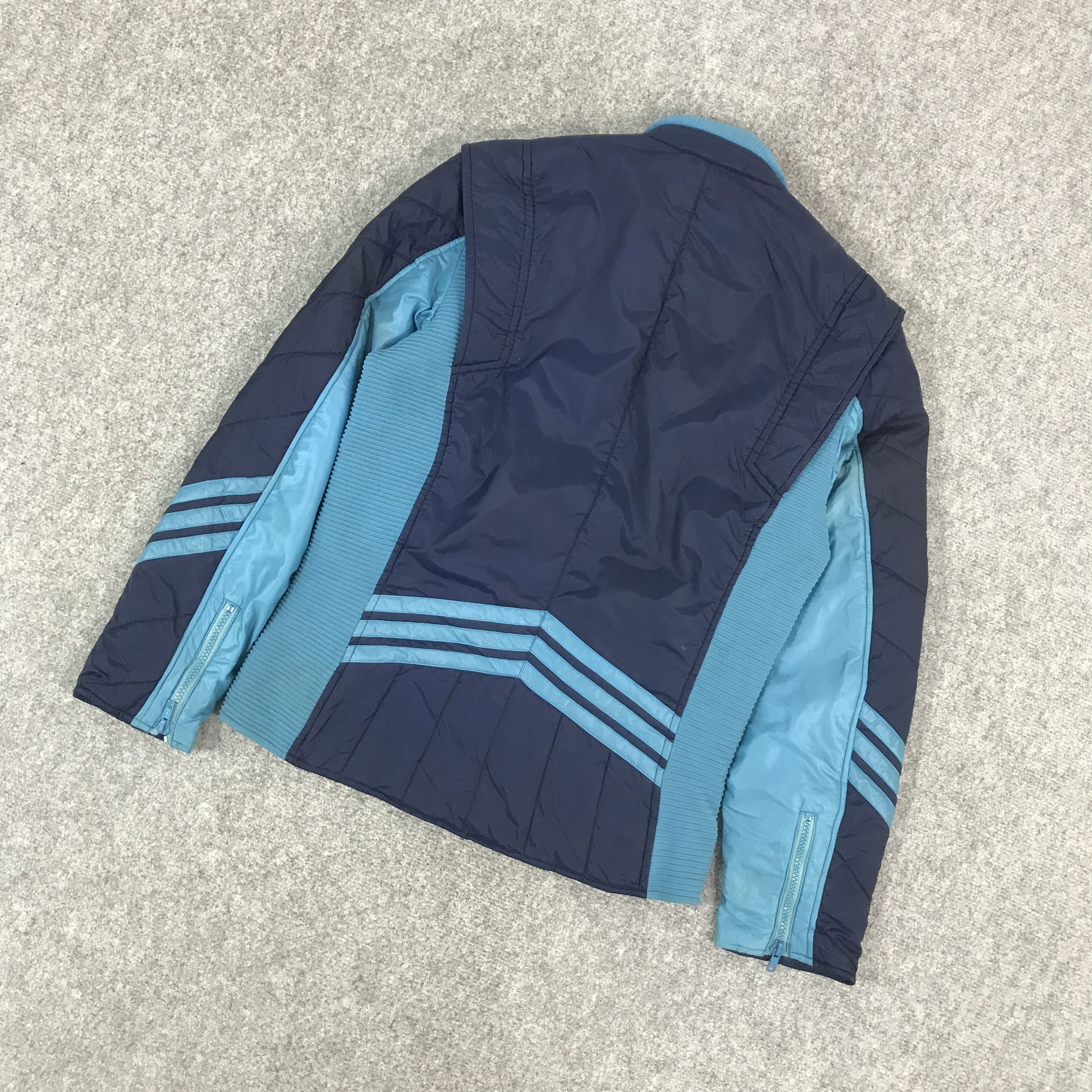 Adidas × Vintage 90s ADIDAS ZIPPER JACKET Size US L / EU 52-54 / 3 - 6 Thumbnail