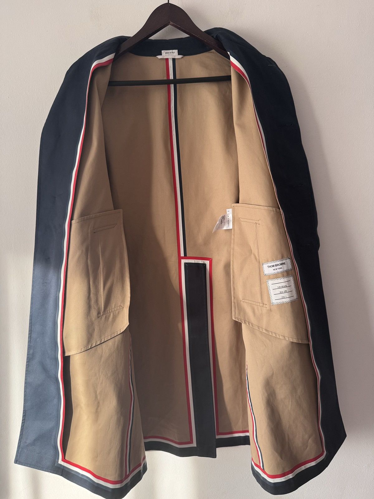 Thom Browne 🔥🔥 Thom Browne Bal Collar Overcoat Size US M / EU 48-50 / 2 - 4 Thumbnail