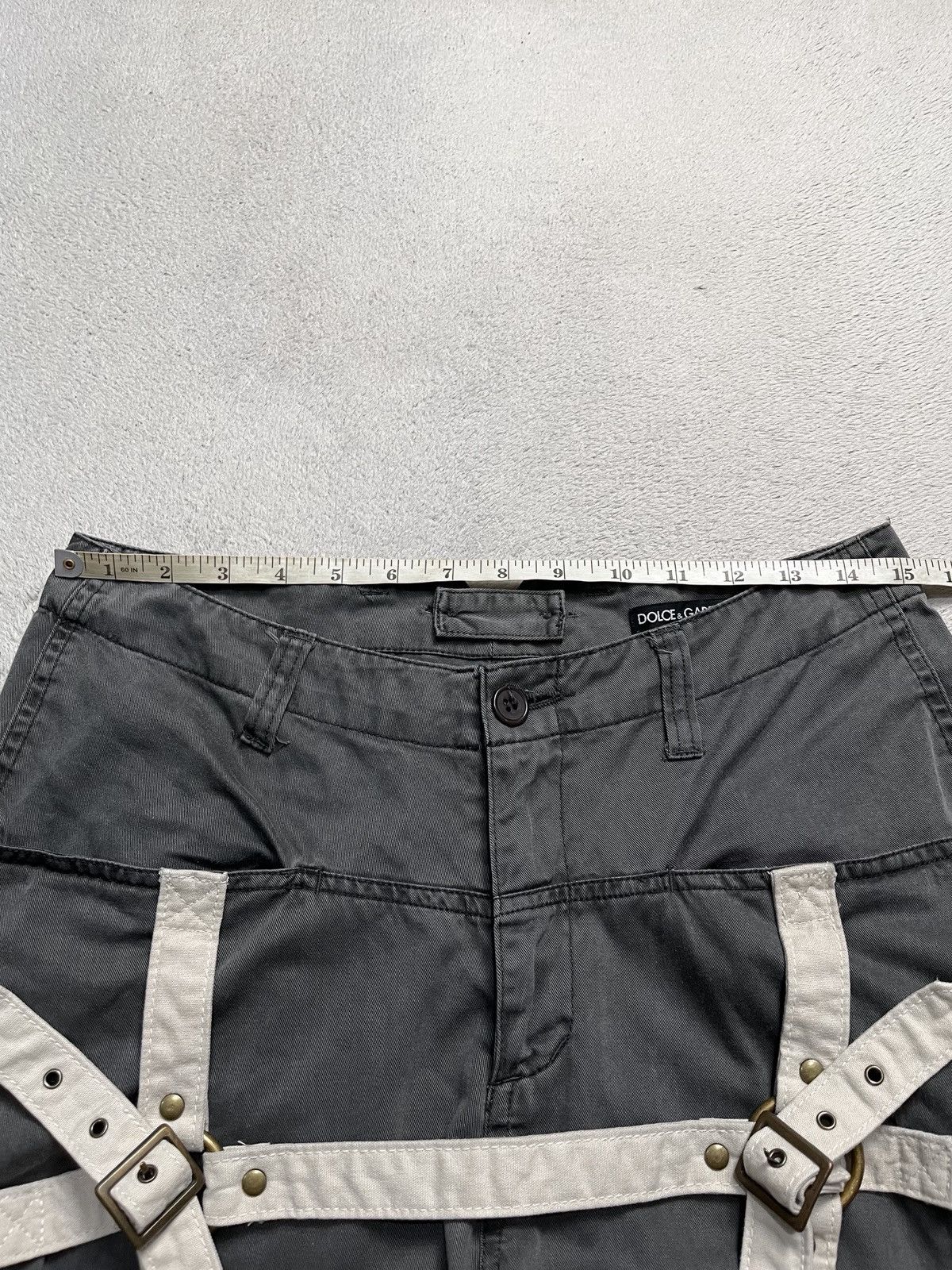 Dolce & Gabbana Dolce & Gabbana Bondage Pants Punk Style Size US 29 - 10 Thumbnail