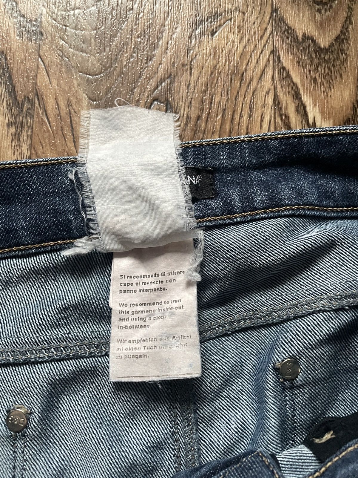 Dolce & Gabbana Vintage Dolce&Gabbana Baggy Jeans Y2K 31 Size US 31 - 4 Thumbnail