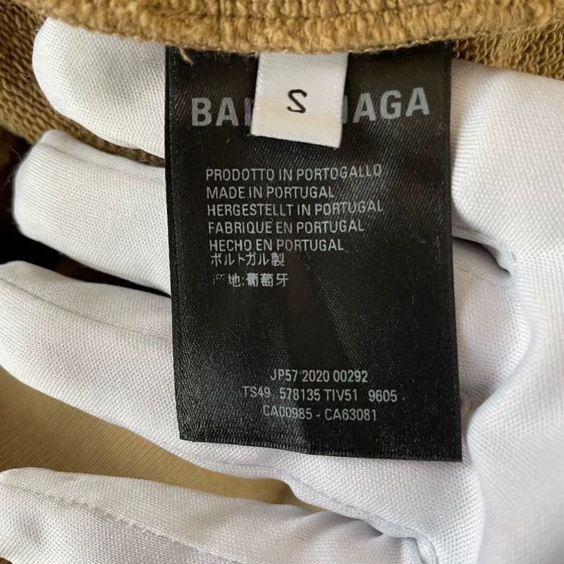 Balenciaga Balenciaga Khaki Email Hoodie Size XS-2505 Size US XS / EU 42 / 0 - 5 Thumbnail