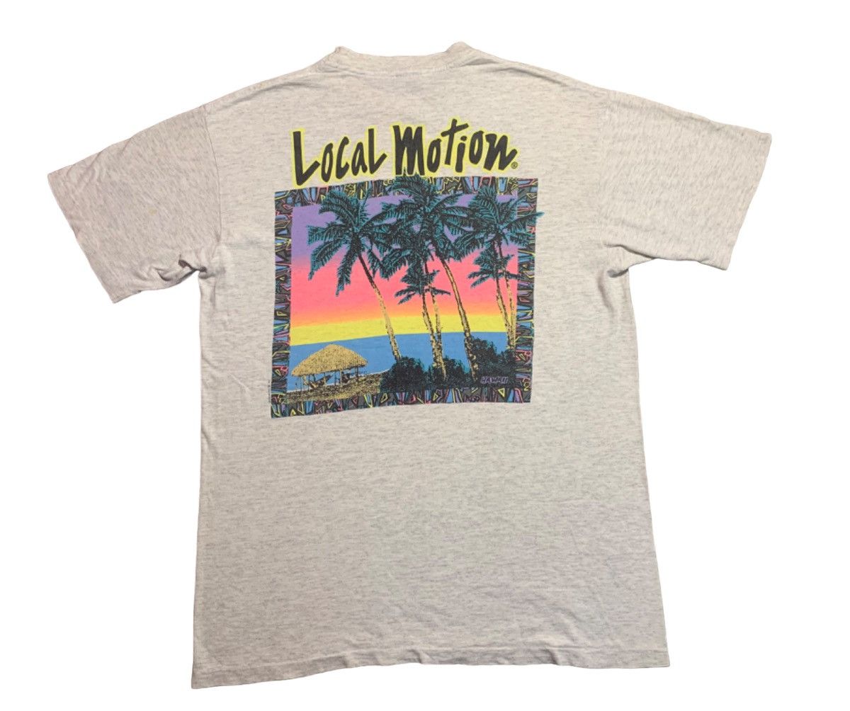 Vintage 90s LOCAL MOTION HAWAII SHIRT NICE BACKHIT Size US M / EU 48-50 / 2 - 1 Thumbnail