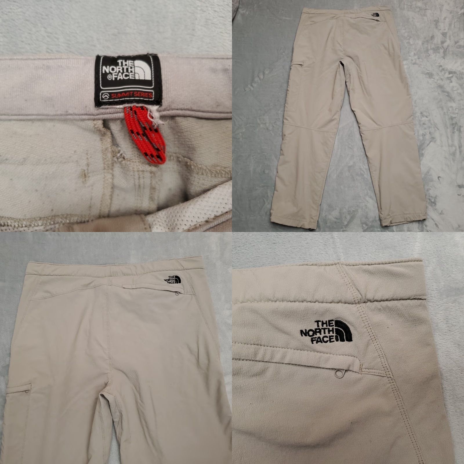 The North Face The North Face Pants Womens 36x31 Beige Lightweight Hike Cargo Outdoor Gorp Size 25" / US 0 / IT 36 - 8 Thumbnail