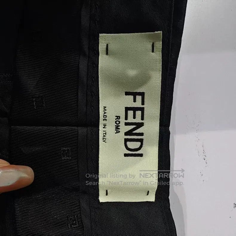 Fendi Fendi Monogrammed mulberry silk women's pants Size 24" / US 00 / IT 34 - 3 Thumbnail