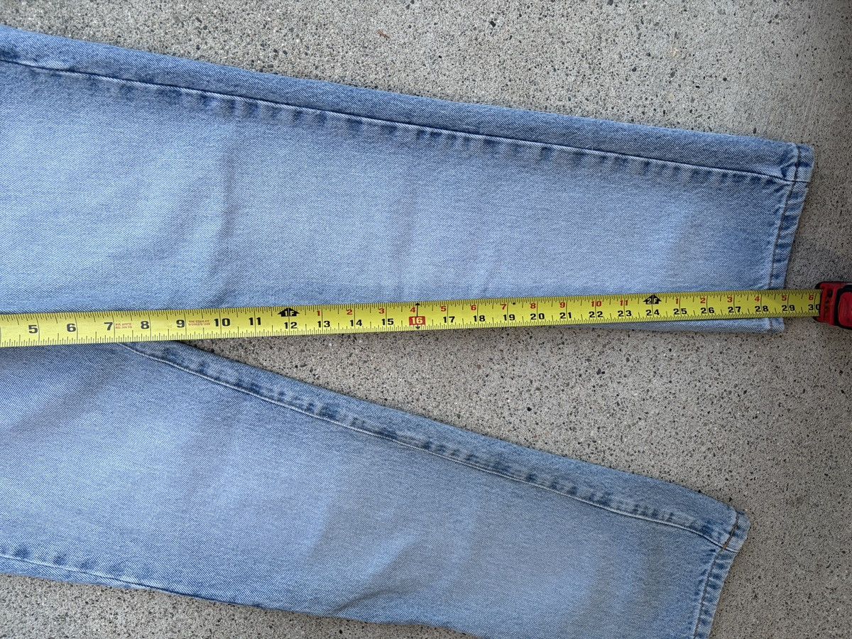 Guess × Vintage Vintage 90s Guess USA Straight Fit Light Indigo Jeans Sz. 26 Size 26" / US 2 / IT 38 - 9 Thumbnail